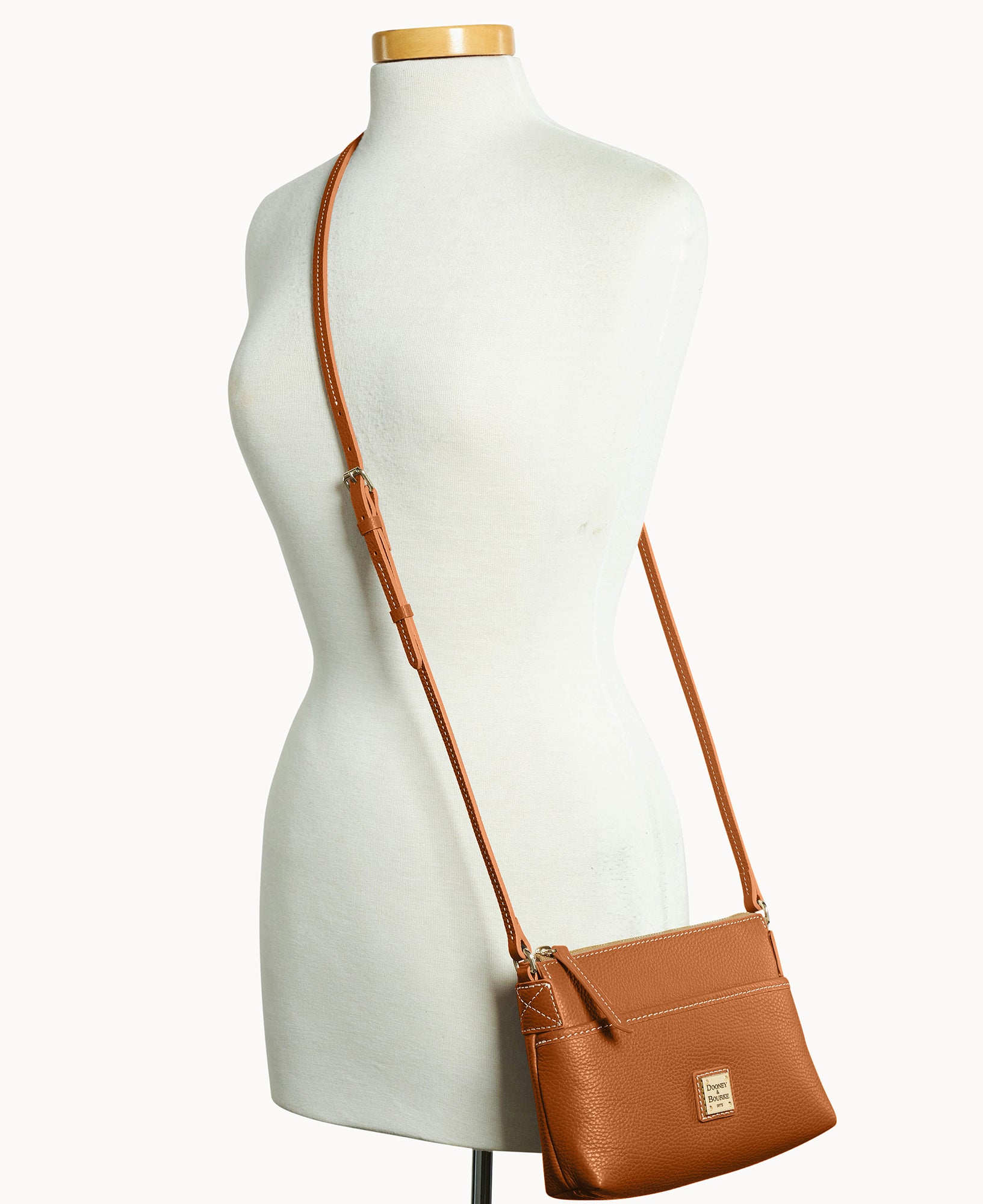 Lucca Leather Ginger Crossbody - Image 28