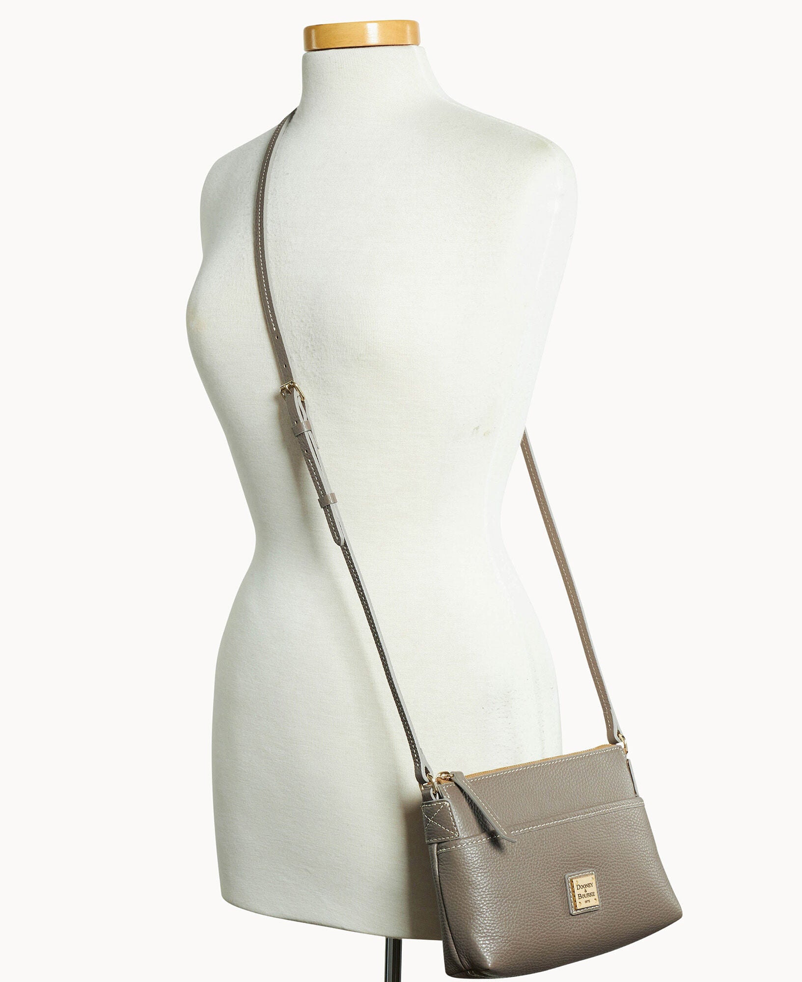 Lucca Leather Ginger Crossbody - Image 8