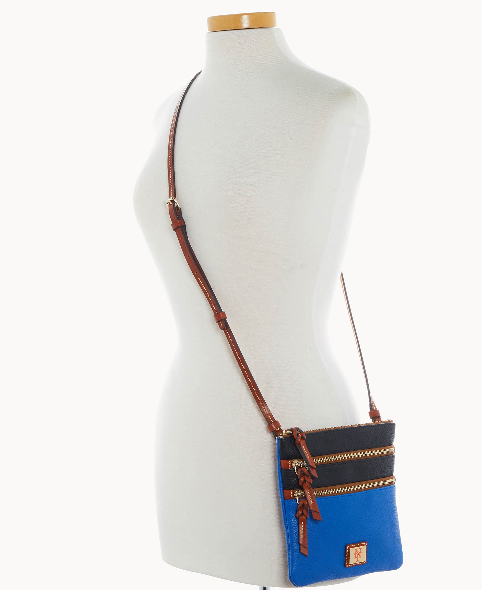 MLB Mets Triple Zip Crossbody - Image 5