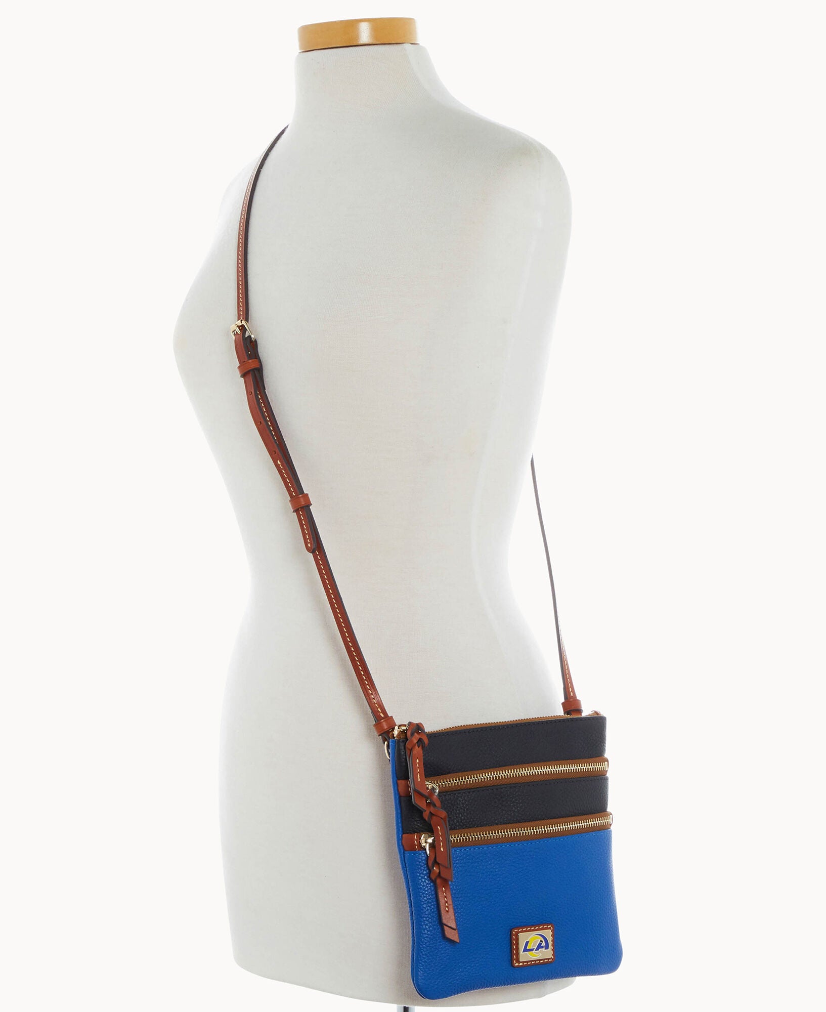 NFL Rams Triple Zip Crossbody - Image 5