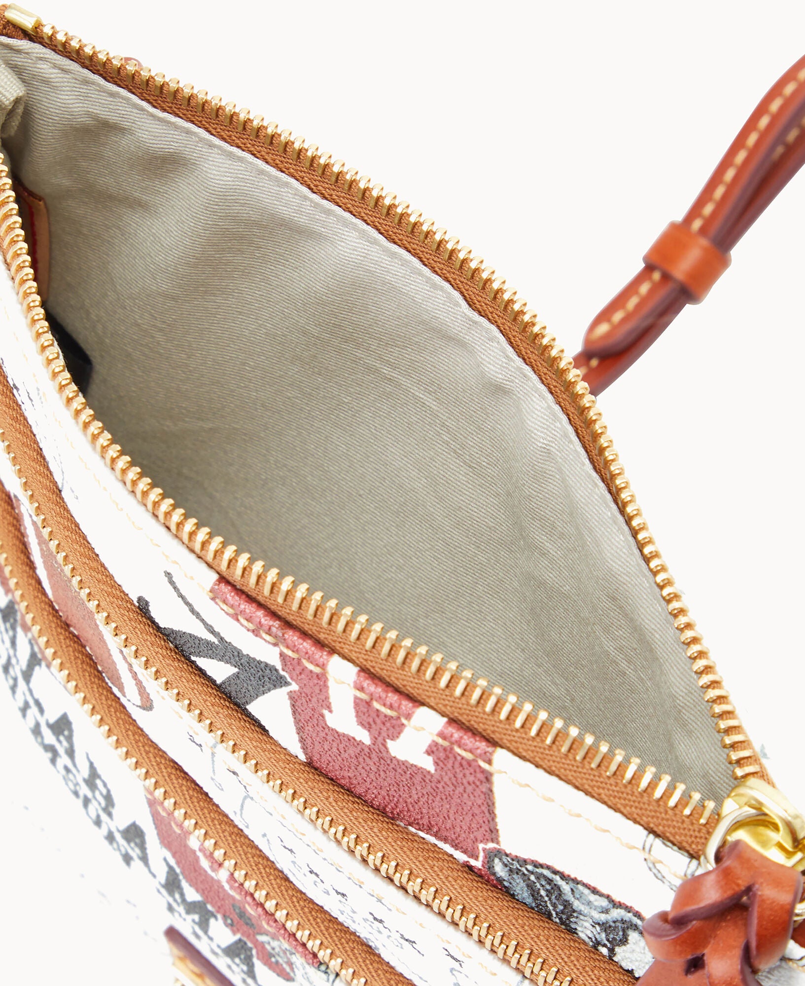 Collegiate University of Alabama Triple Zip Crossbody - Image 7