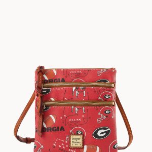 Collegiate University of Georgia Triple Zip Crossbody