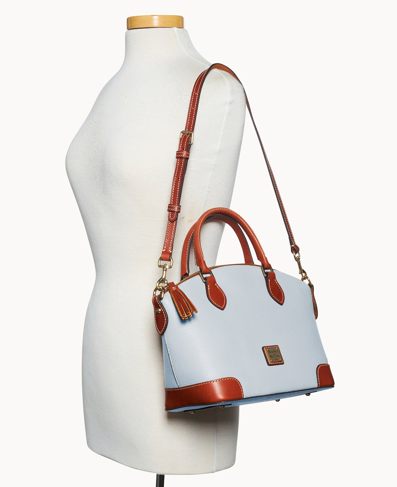 Pebble Grain Geena Satchel - Image 24