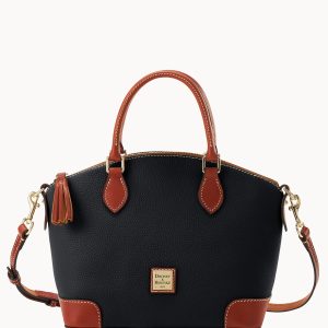Pebble Grain Geena Satchel