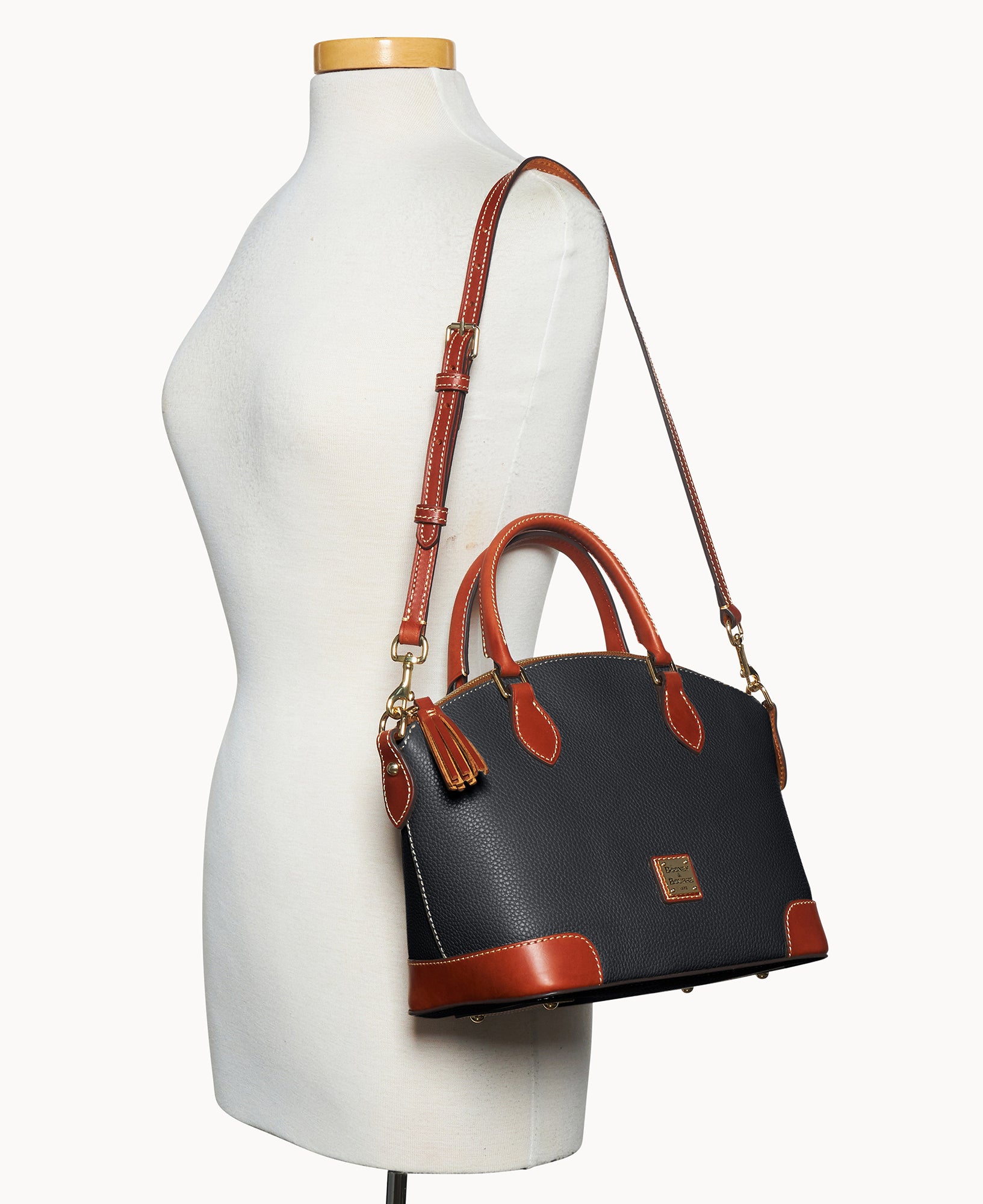 Pebble Grain Geena Satchel - Image 4