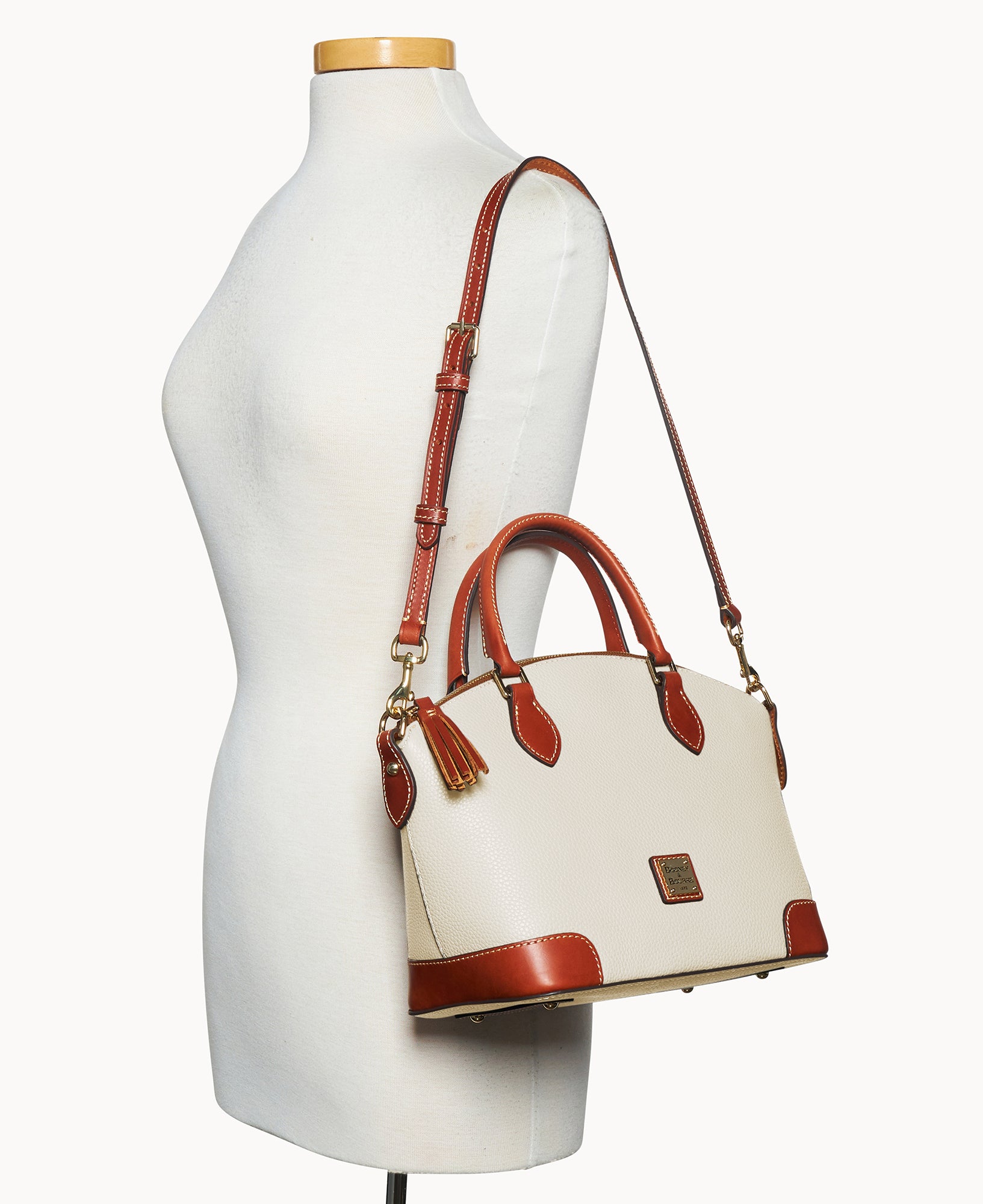 Pebble Grain Geena Satchel - Image 28