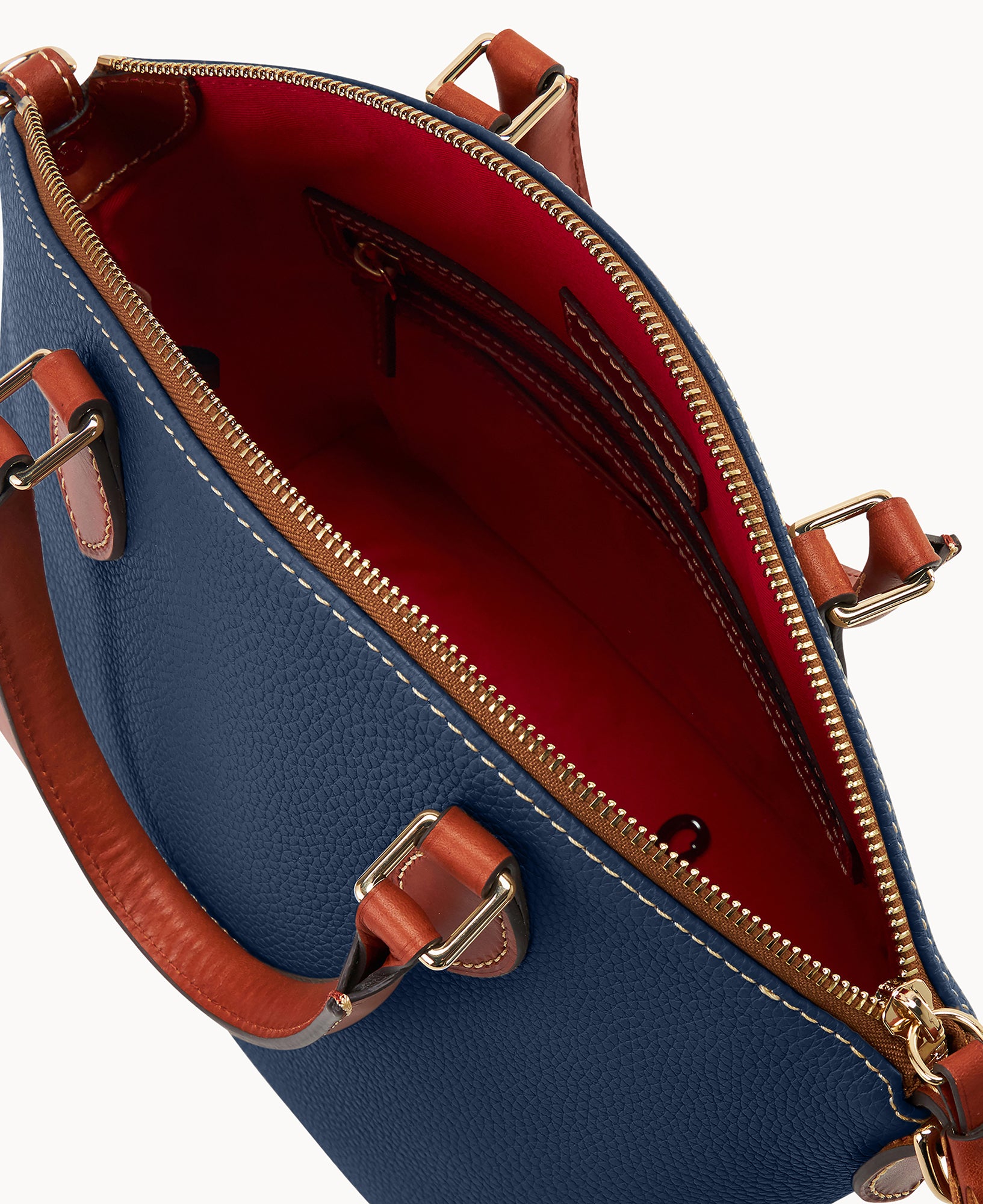 Pebble Grain Geena Satchel - Image 11