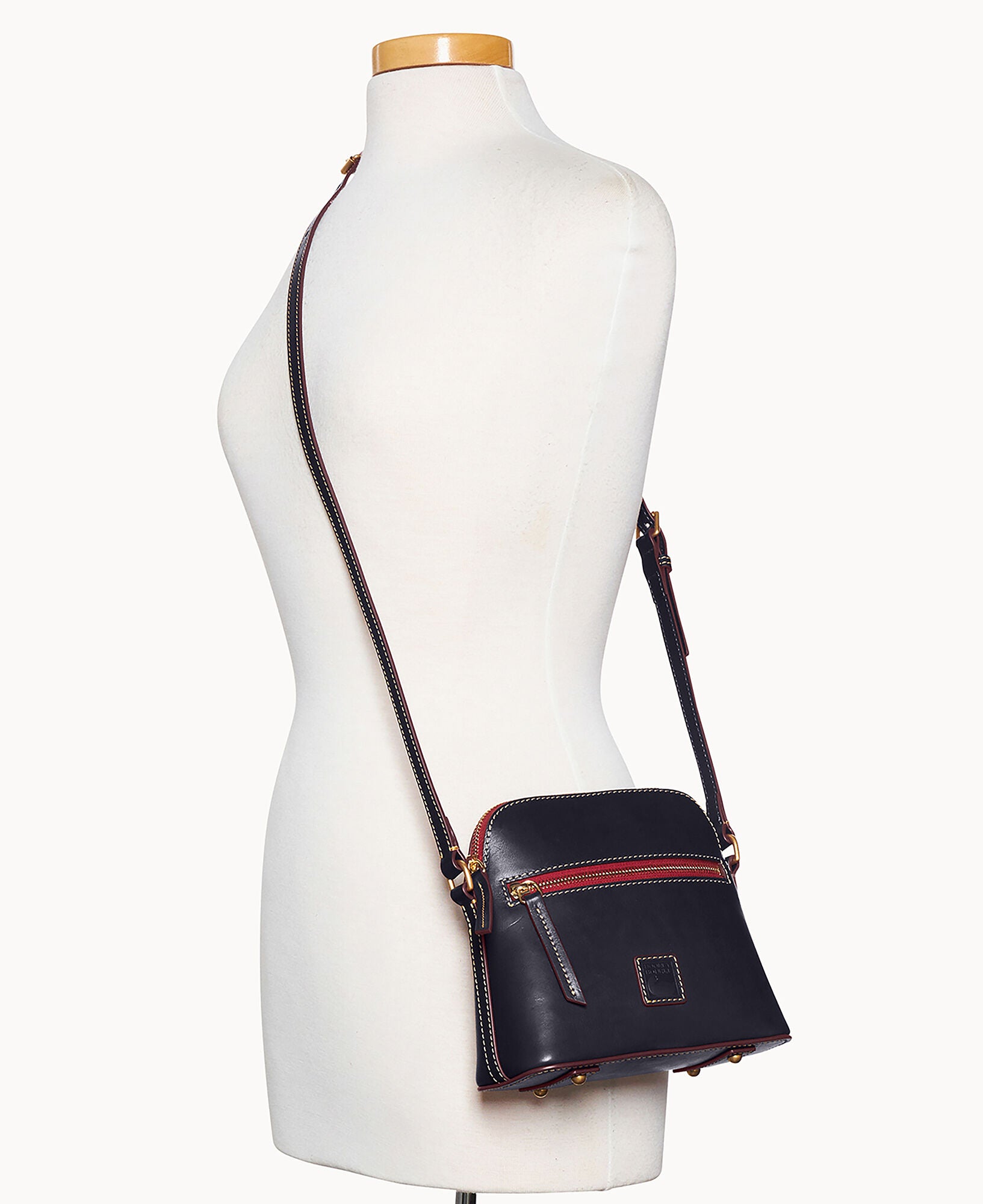 Florentine Zip Domed Crossbody - Image 24