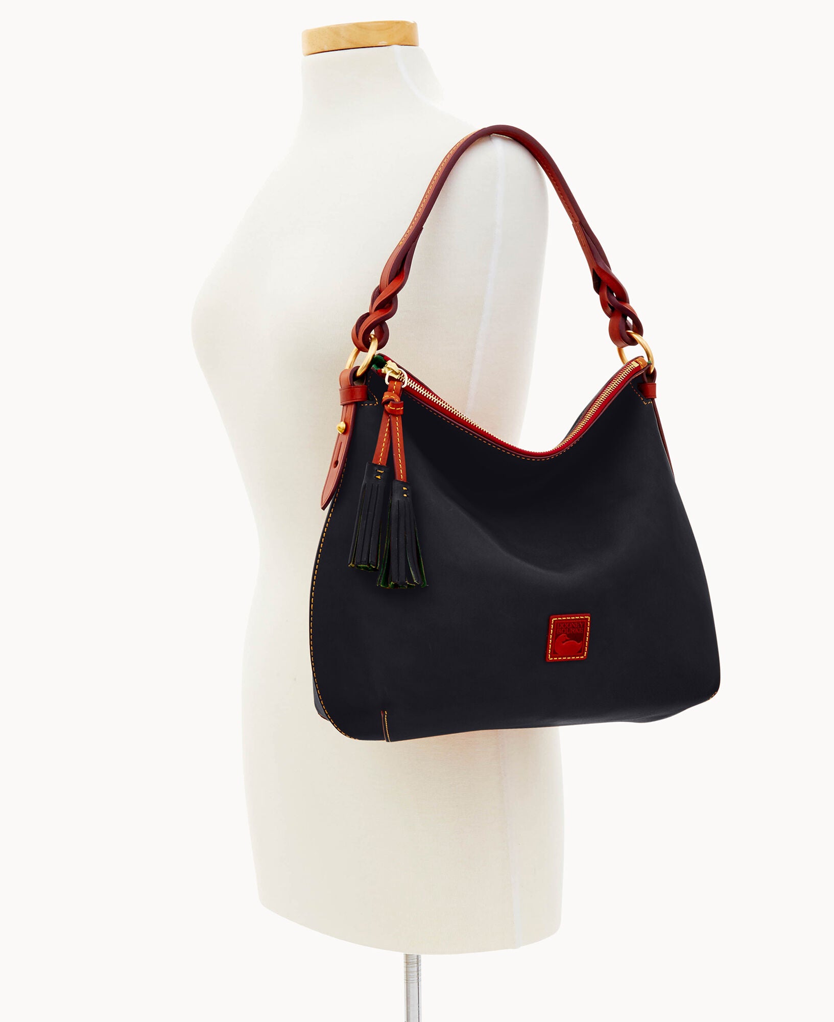 Florentine Twist Strap Hobo - Image 16
