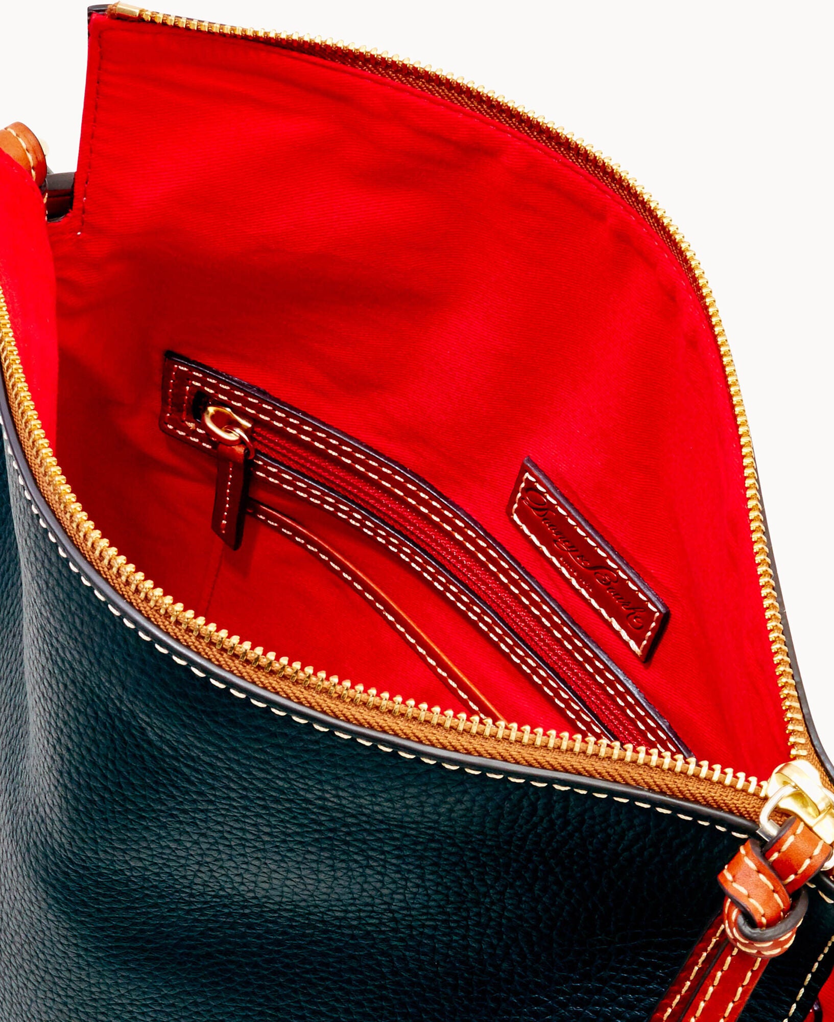 Pebble Grain Twist Strap Hobo - Image 11