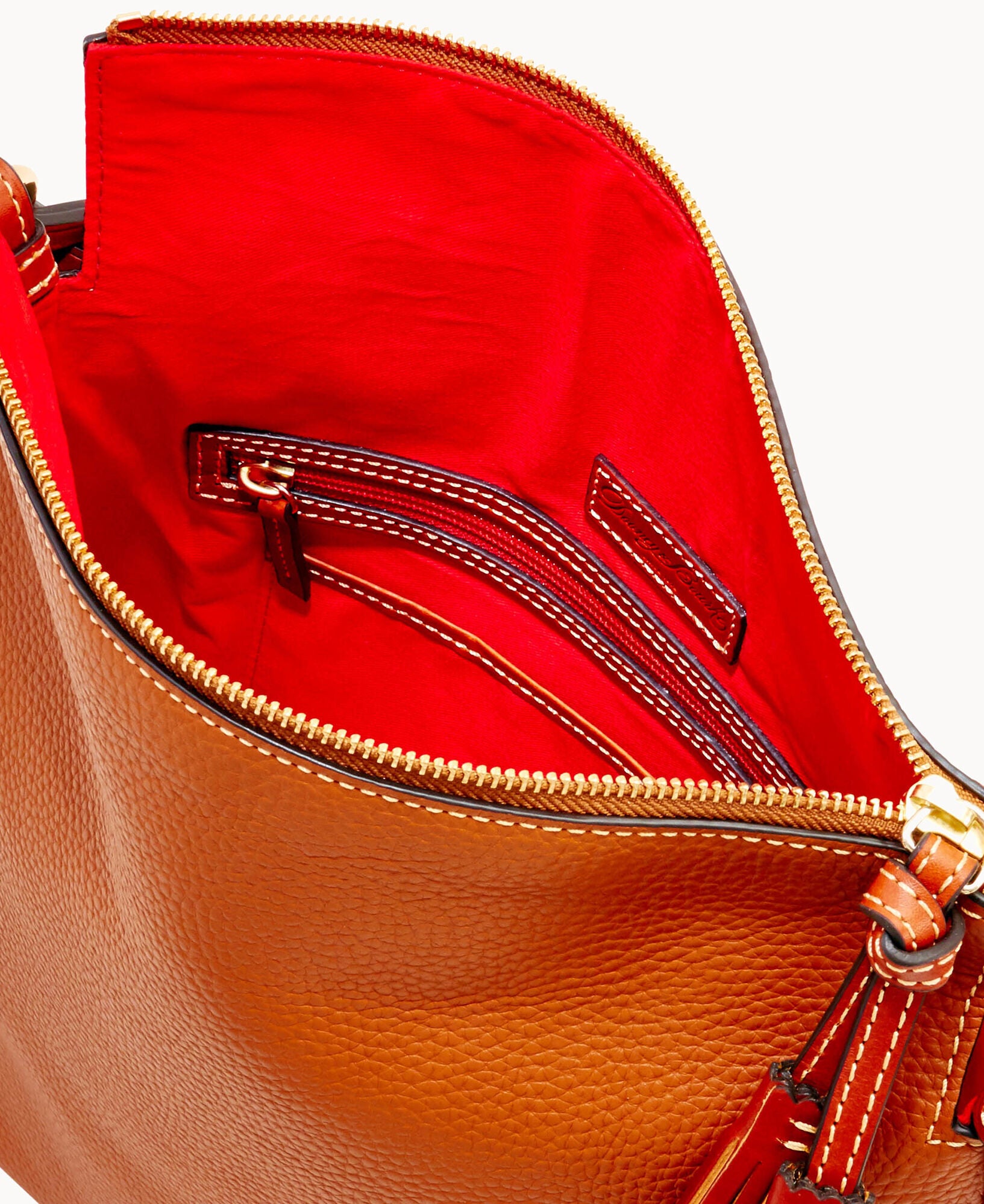 Pebble Grain Twist Strap Hobo - Image 7