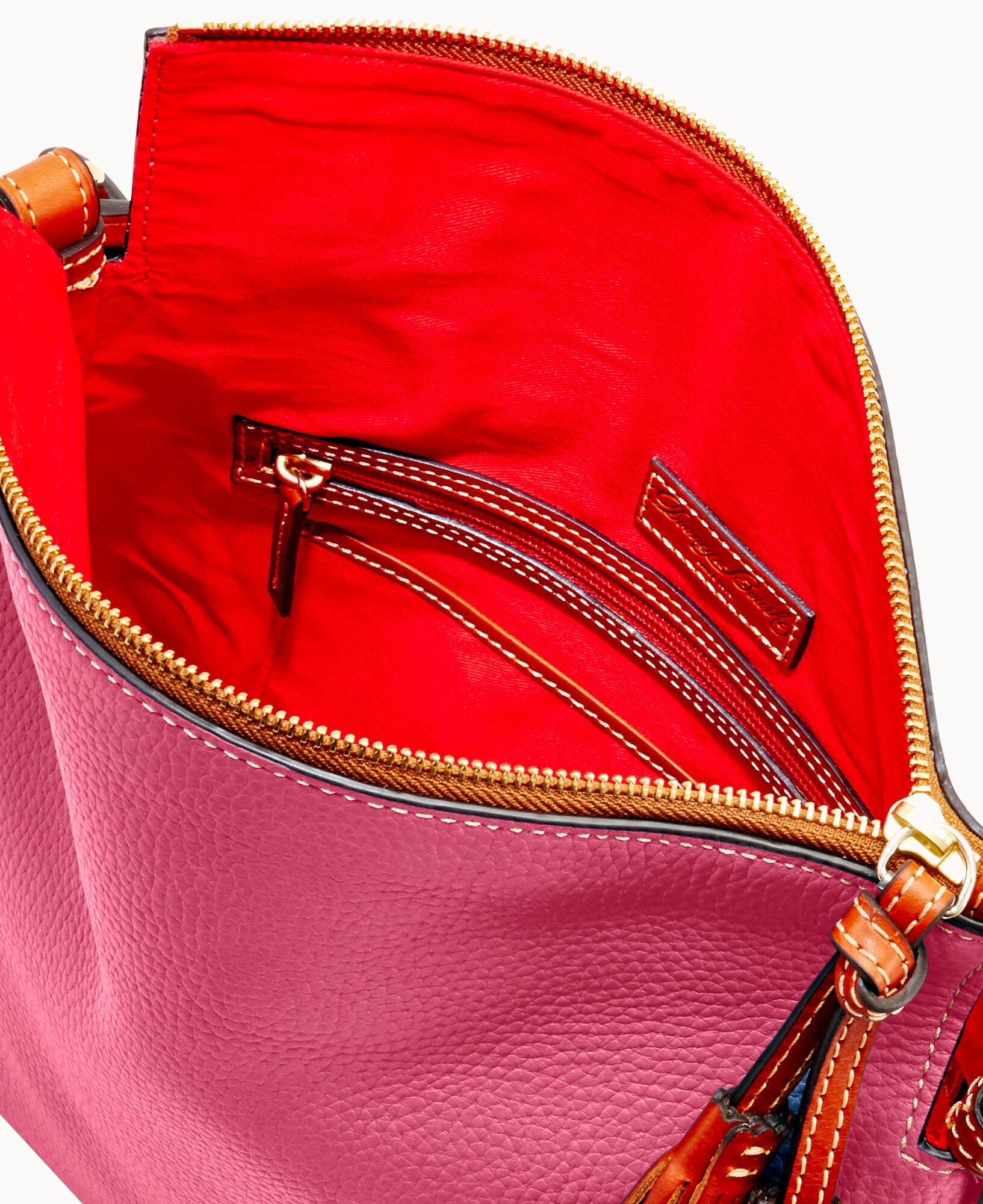 Pebble Grain Twist Strap Hobo - Image 15