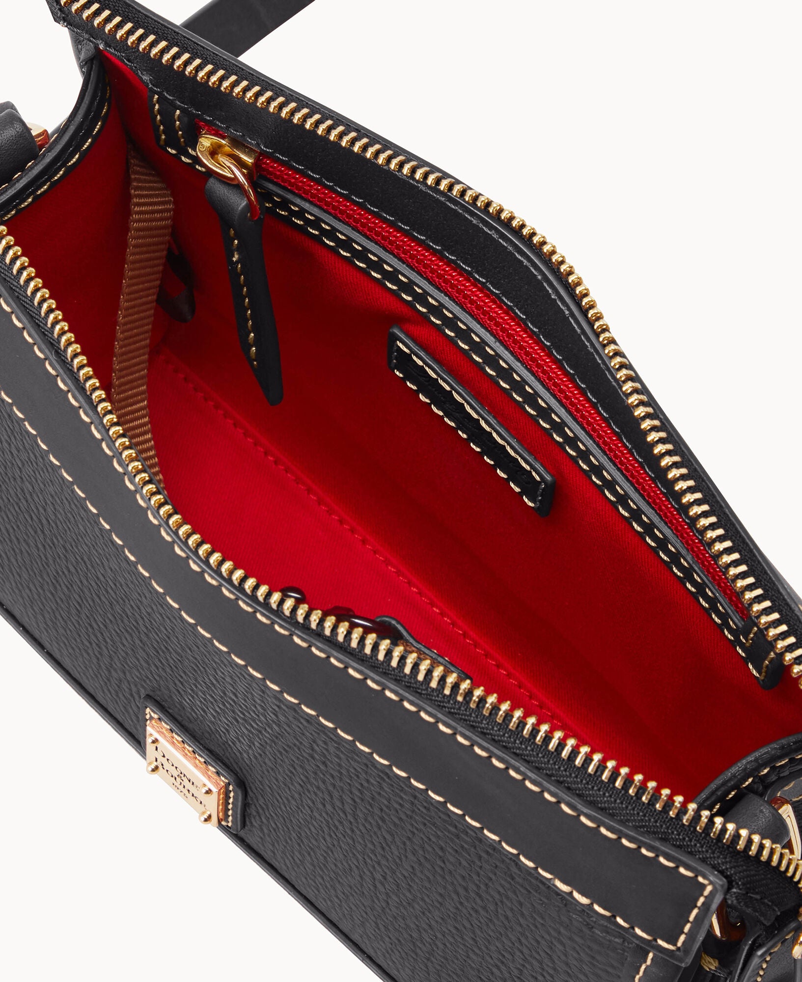 Pebble Grain Zip Crossbody - Image 7