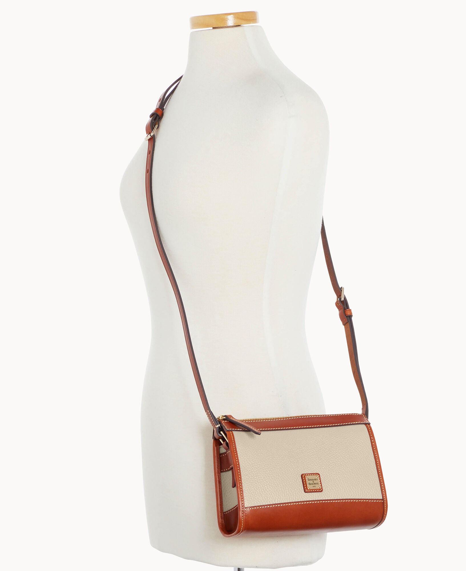 Pebble Grain Zip Crossbody - Image 20