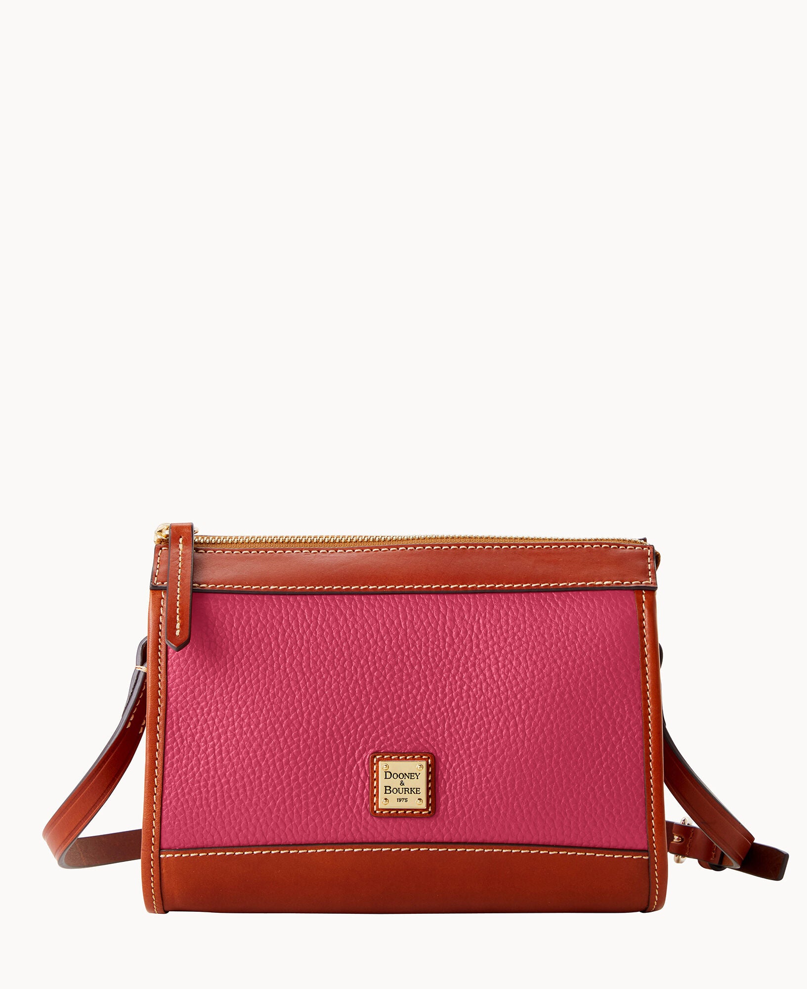 Pebble Grain Zip Crossbody - Image 25