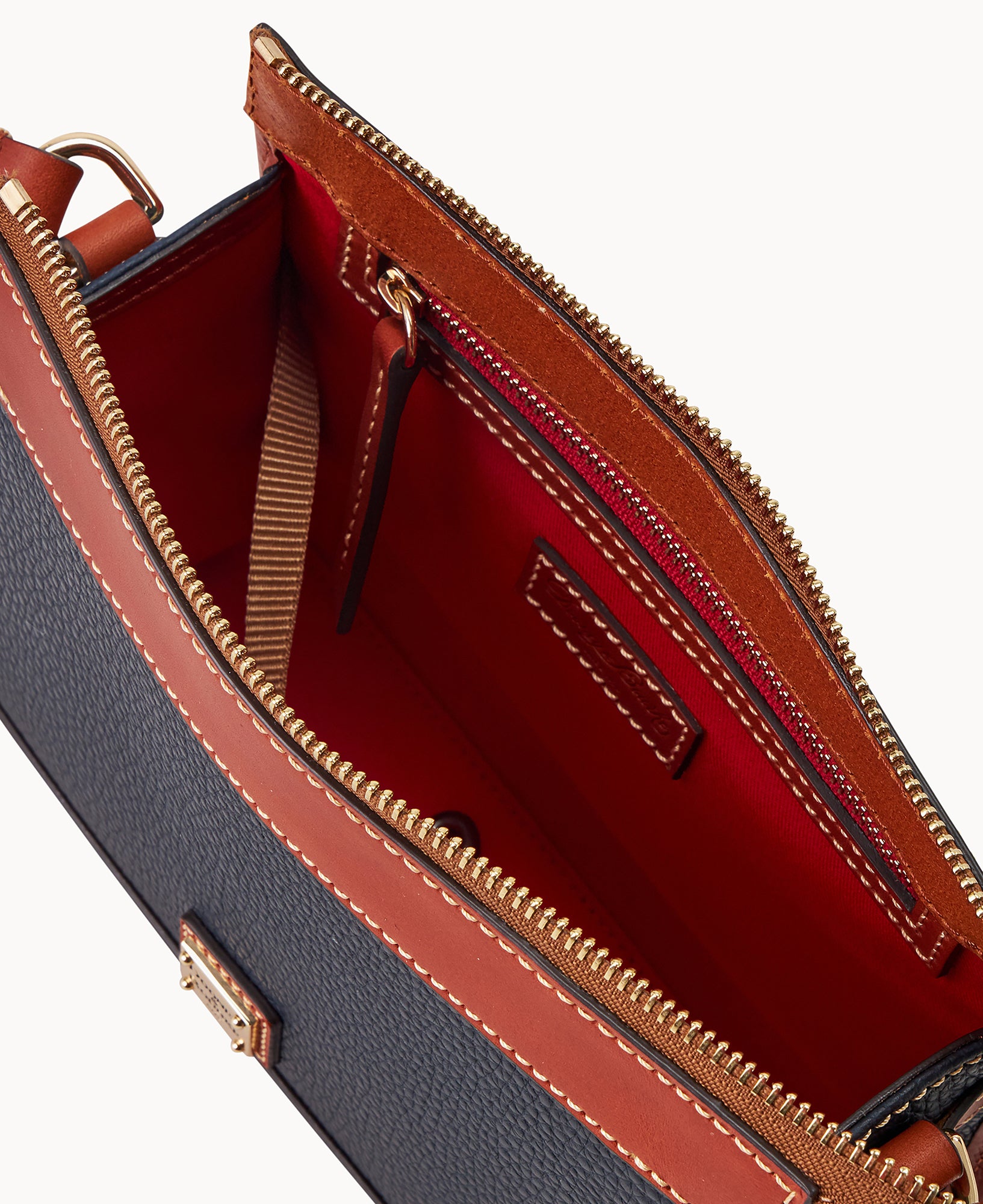 Pebble Grain Zip Crossbody - Image 3