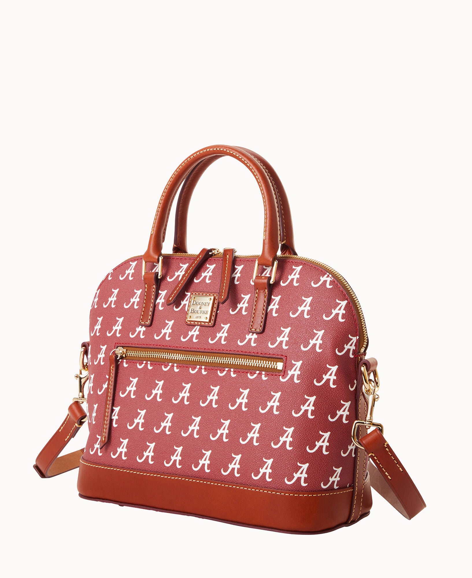 Collegiate University of Alabama Domed Zip Satchel - Image 2