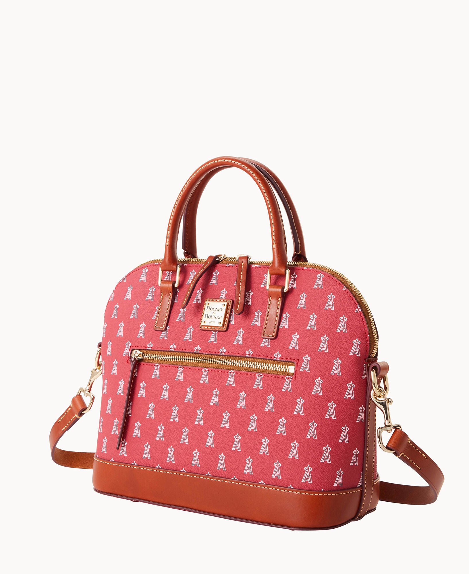 MLB Angels Domed Zip Satchel - Image 2