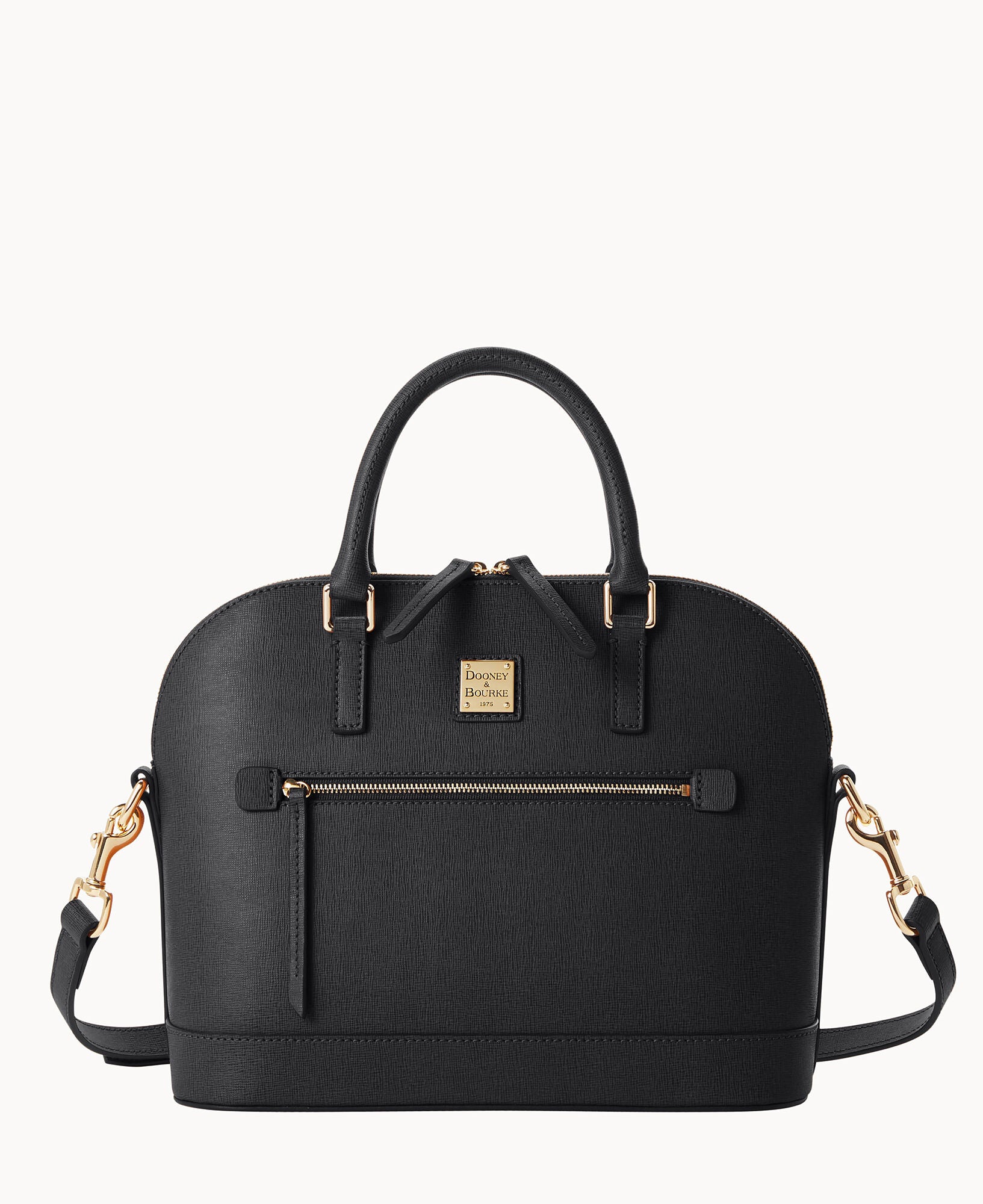 Saffiano Domed Zip Satchel - Image 27