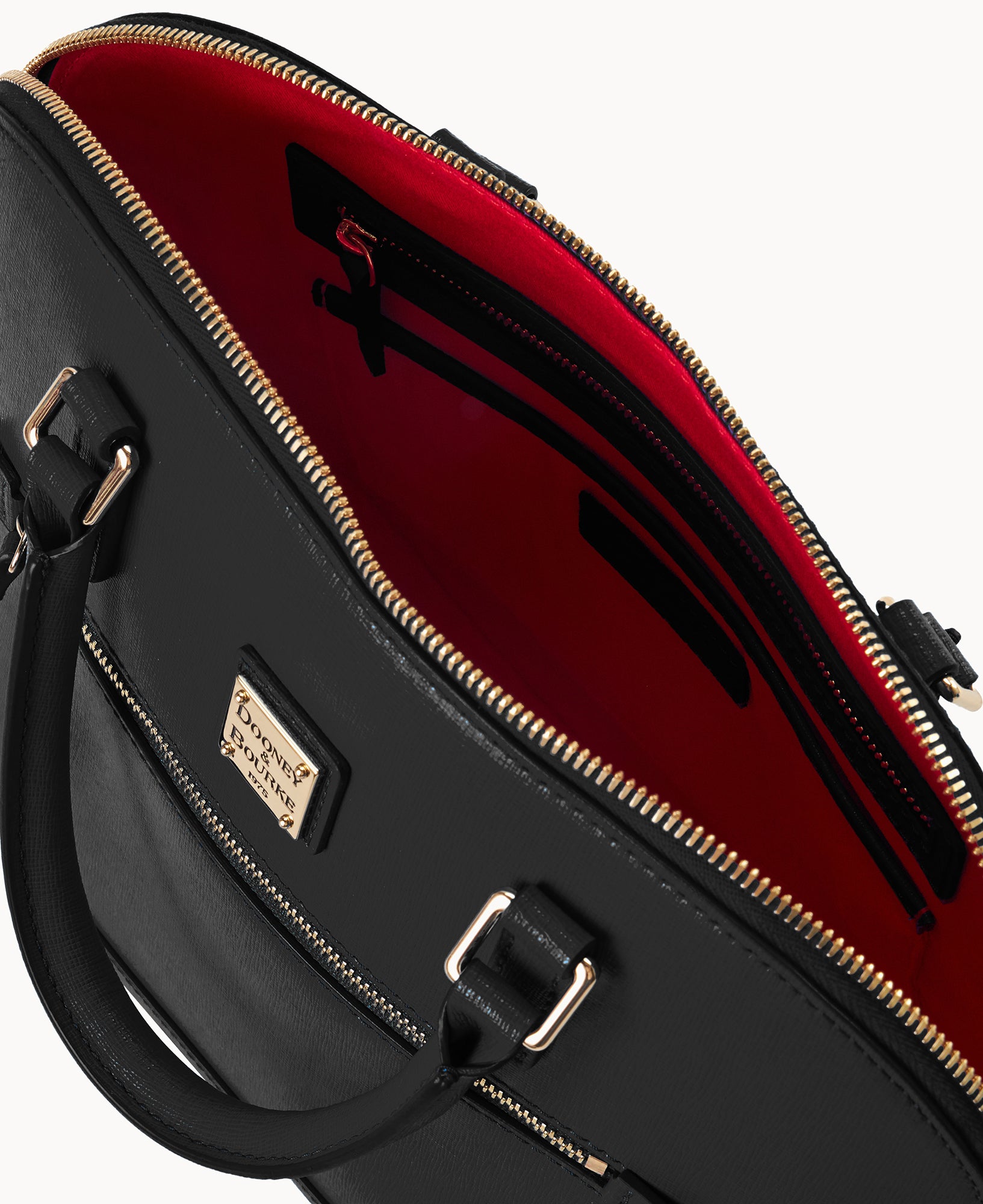 Saffiano Domed Zip Satchel - Image 29