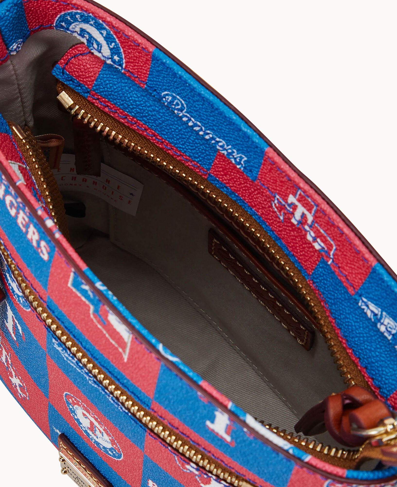 MLB Rangers Small Zip Crossbody - Image 3
