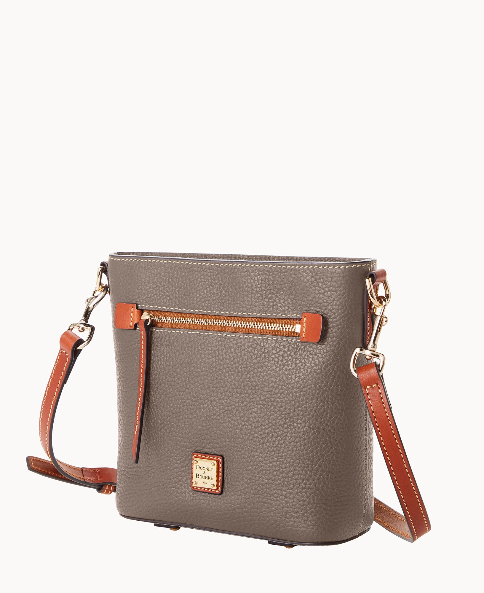 Pebble Grain Small Zip Crossbody - Image 10
