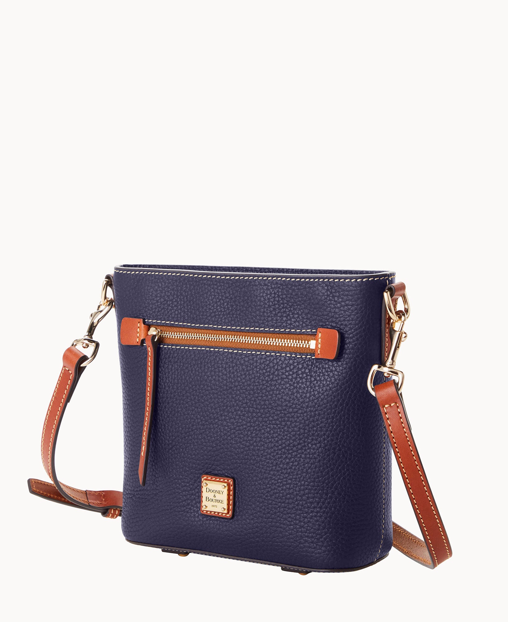 Pebble Grain Small Zip Crossbody - Image 22