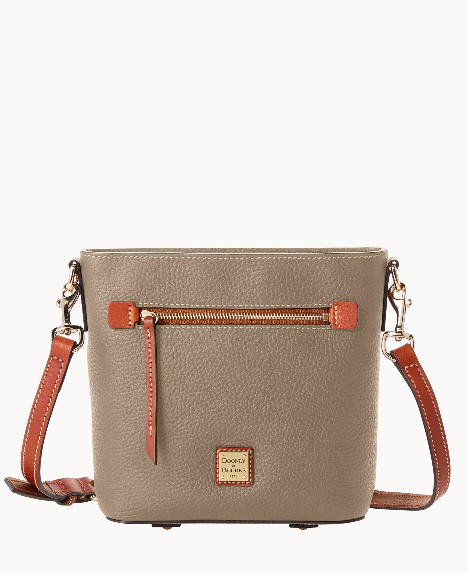 Pebble Grain Small Zip Crossbody - Image 5