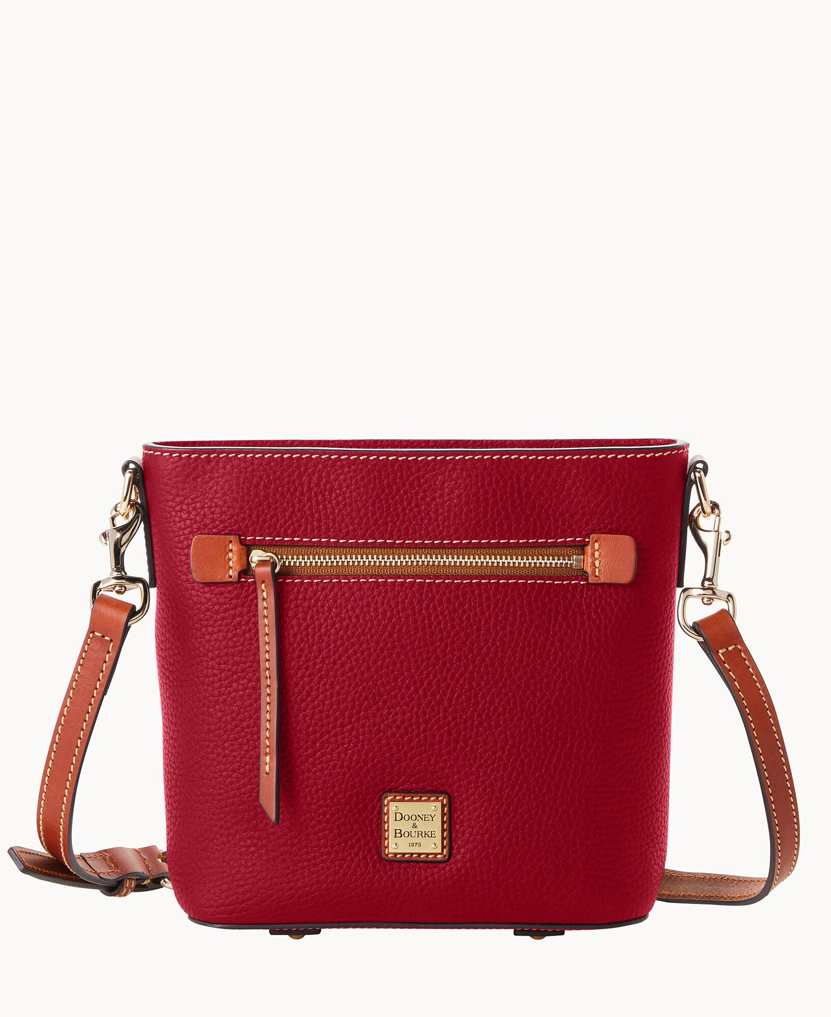 Pebble Grain Small Zip Crossbody - Image 29