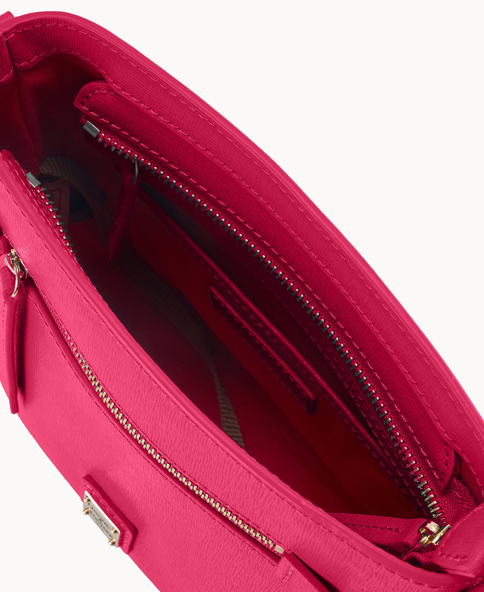 Saffiano Small Zip Crossbody - Image 7
