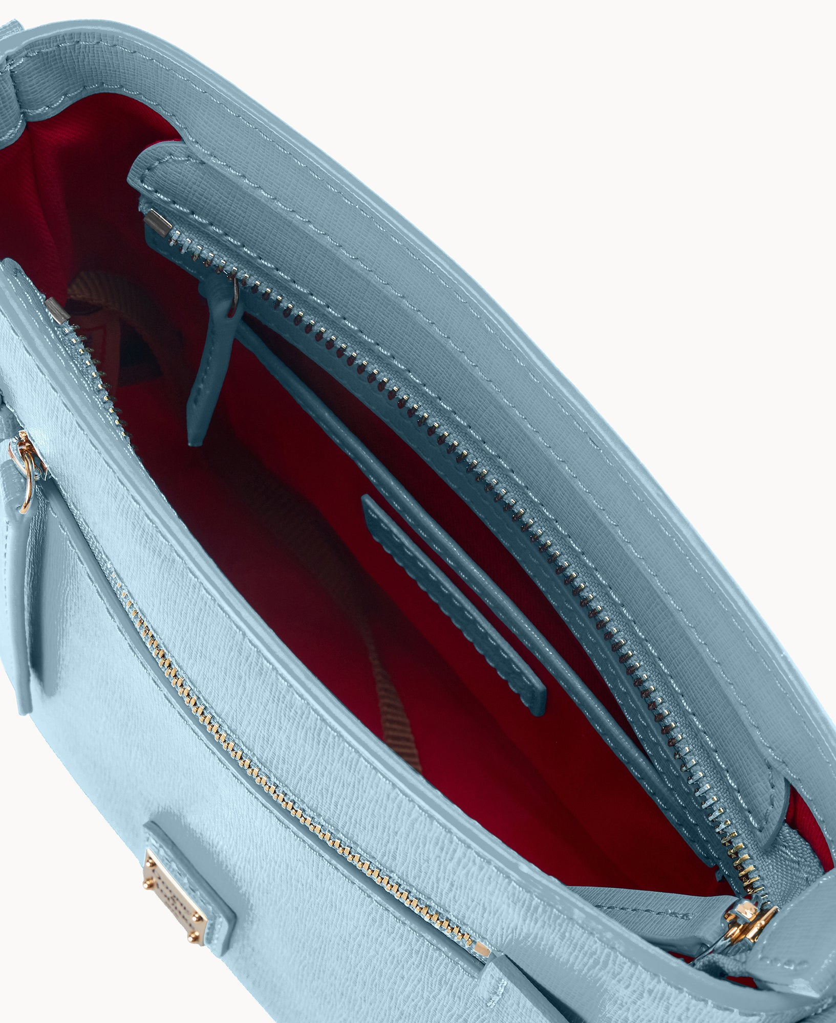 Saffiano Small Zip Crossbody - Image 15