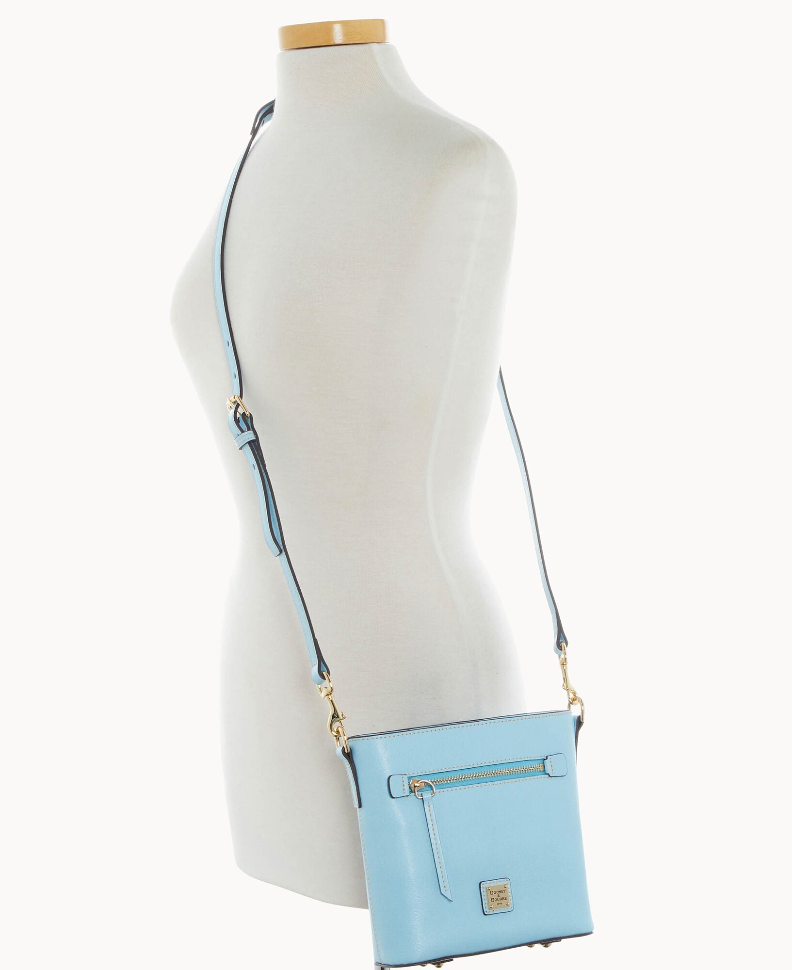 Saffiano Small Zip Crossbody - Image 17