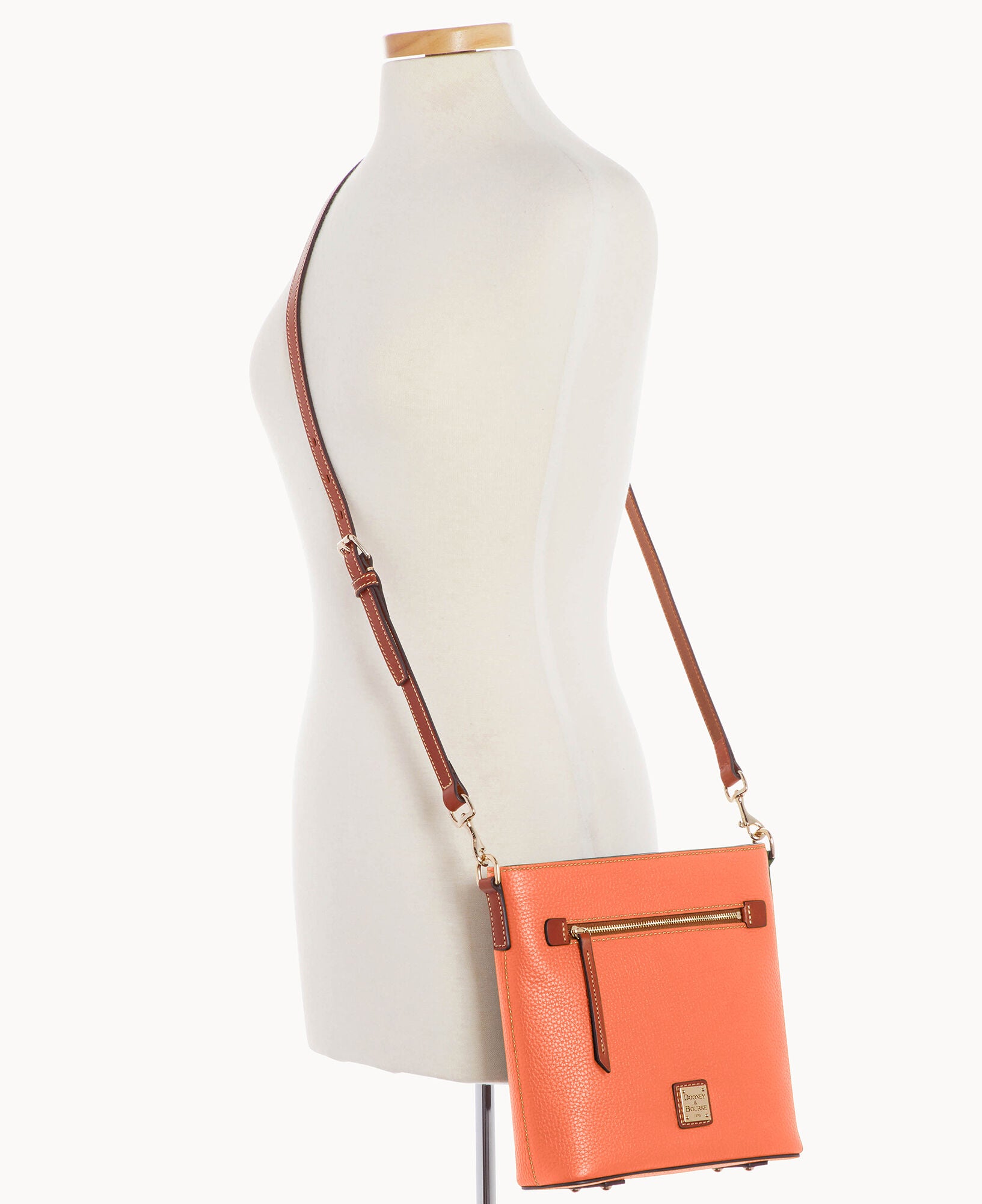 Pebble Grain Zip Crossbody - Image 20