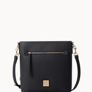 Saffiano Zip Crossbody