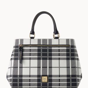 Oxford Zip Satchel