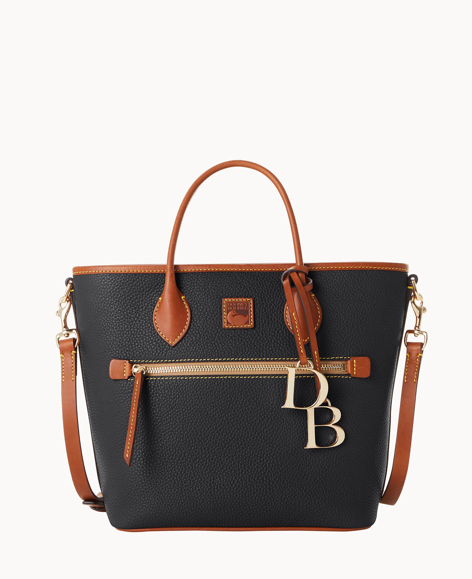 Pebble Grain Handle Tote - Image 5