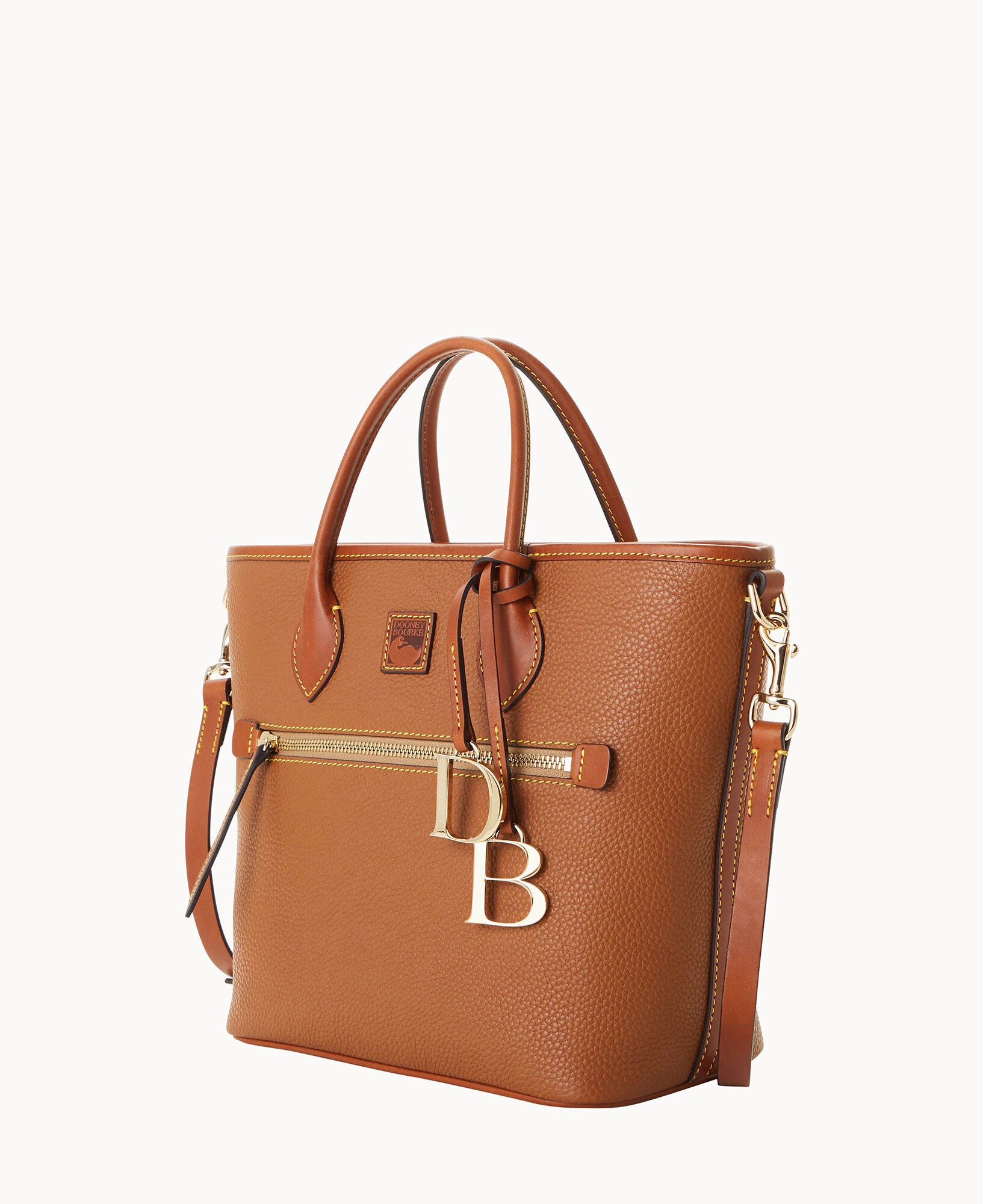 Pebble Grain Handle Tote - Image 22