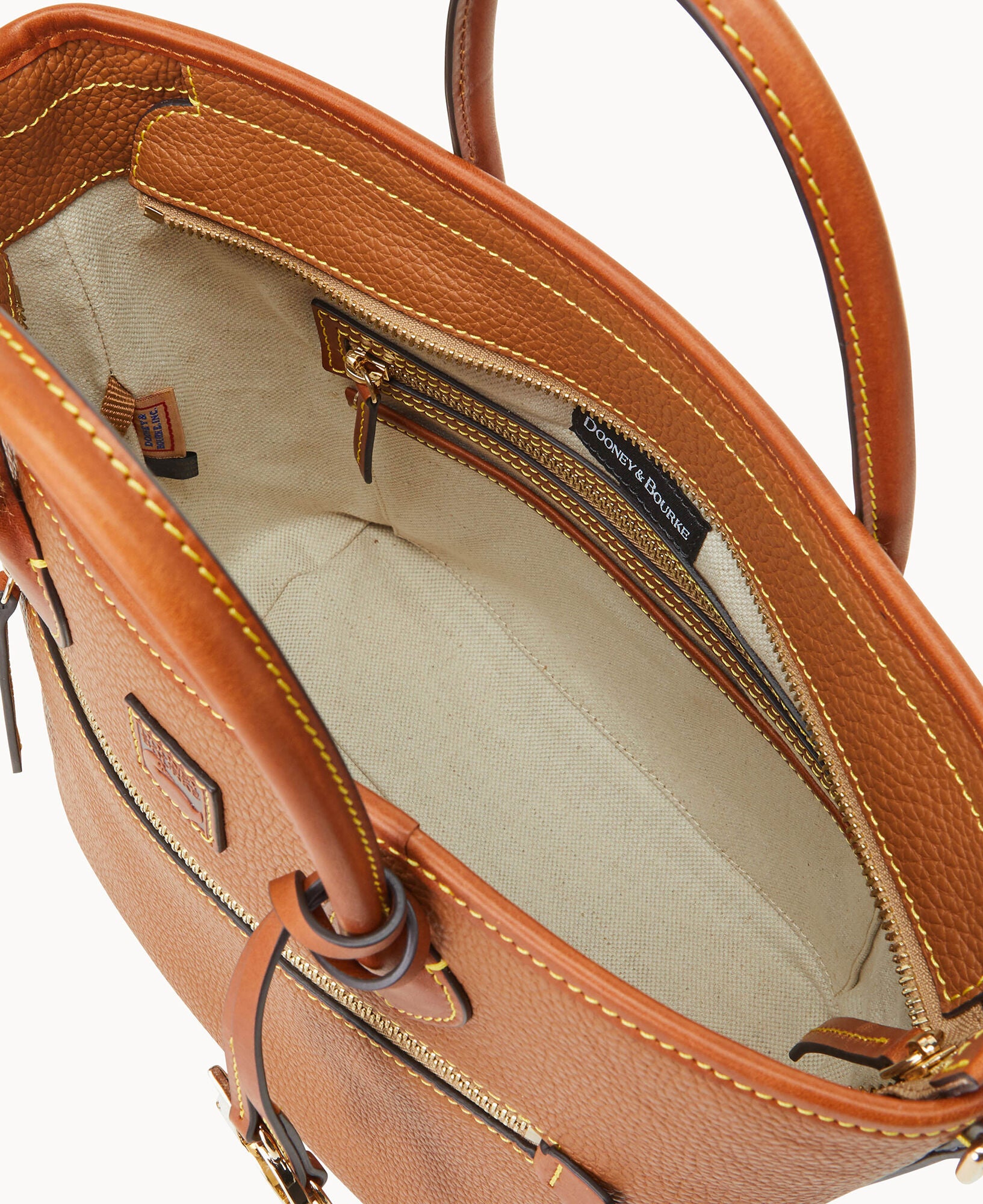 Pebble Grain Handle Tote - Image 23