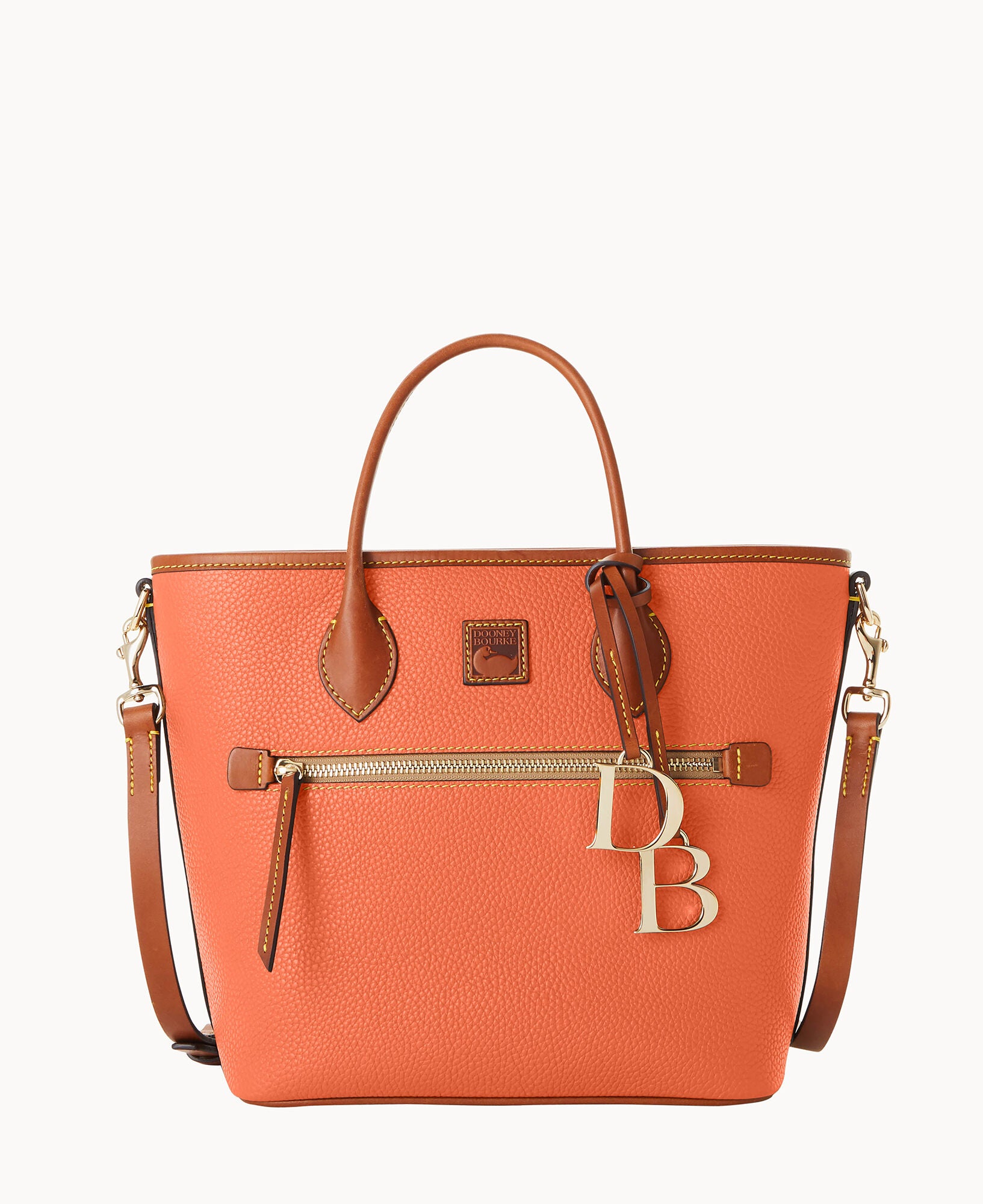 Pebble Grain Handle Tote - Image 9