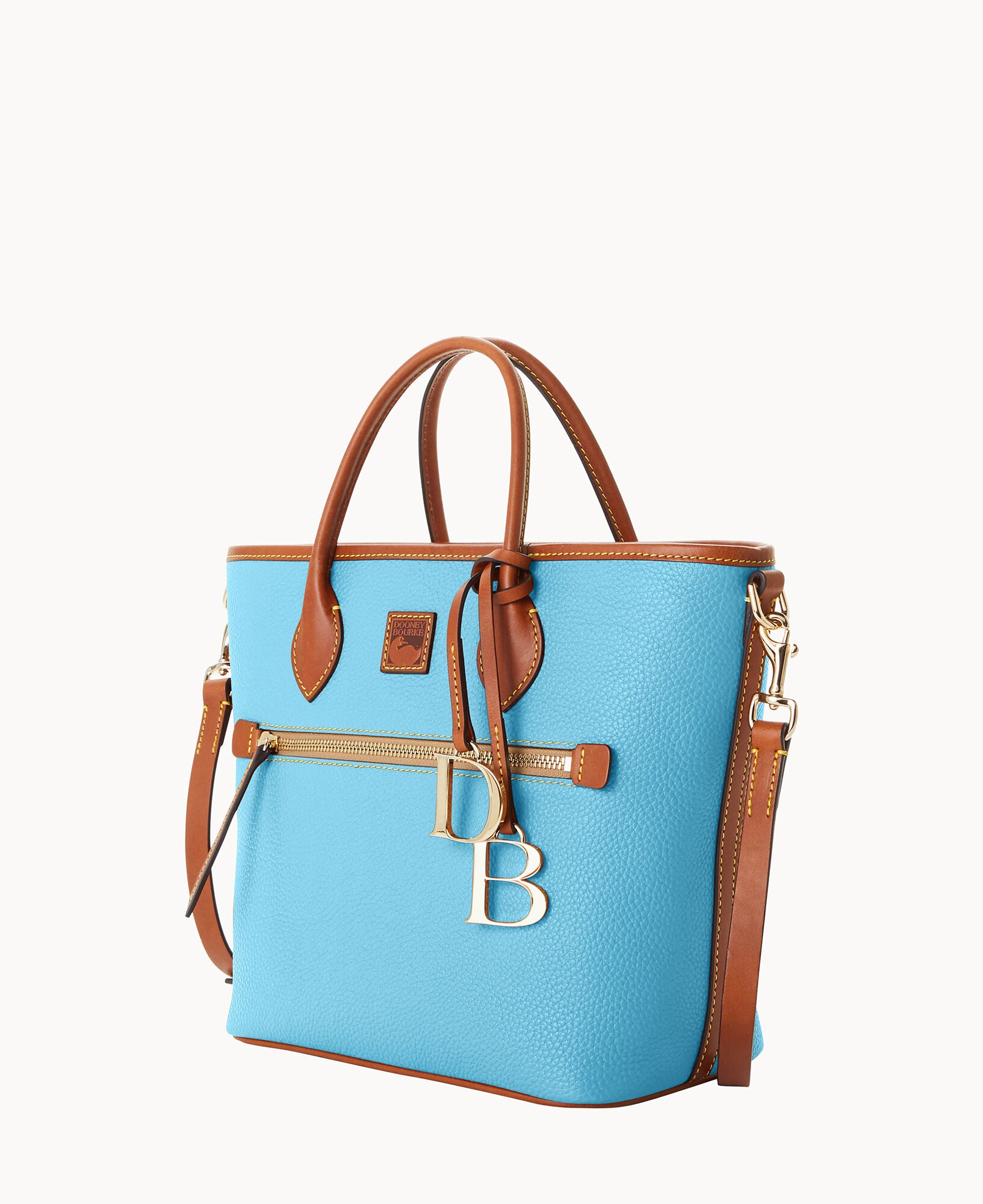 Pebble Grain Handle Tote - Image 14