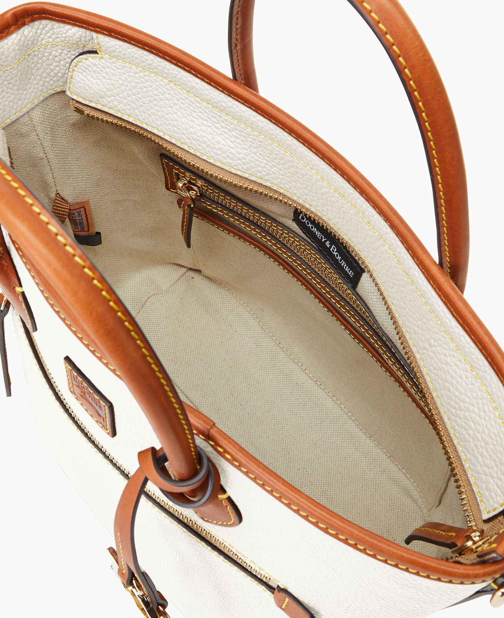 Pebble Grain Handle Tote - Image 3
