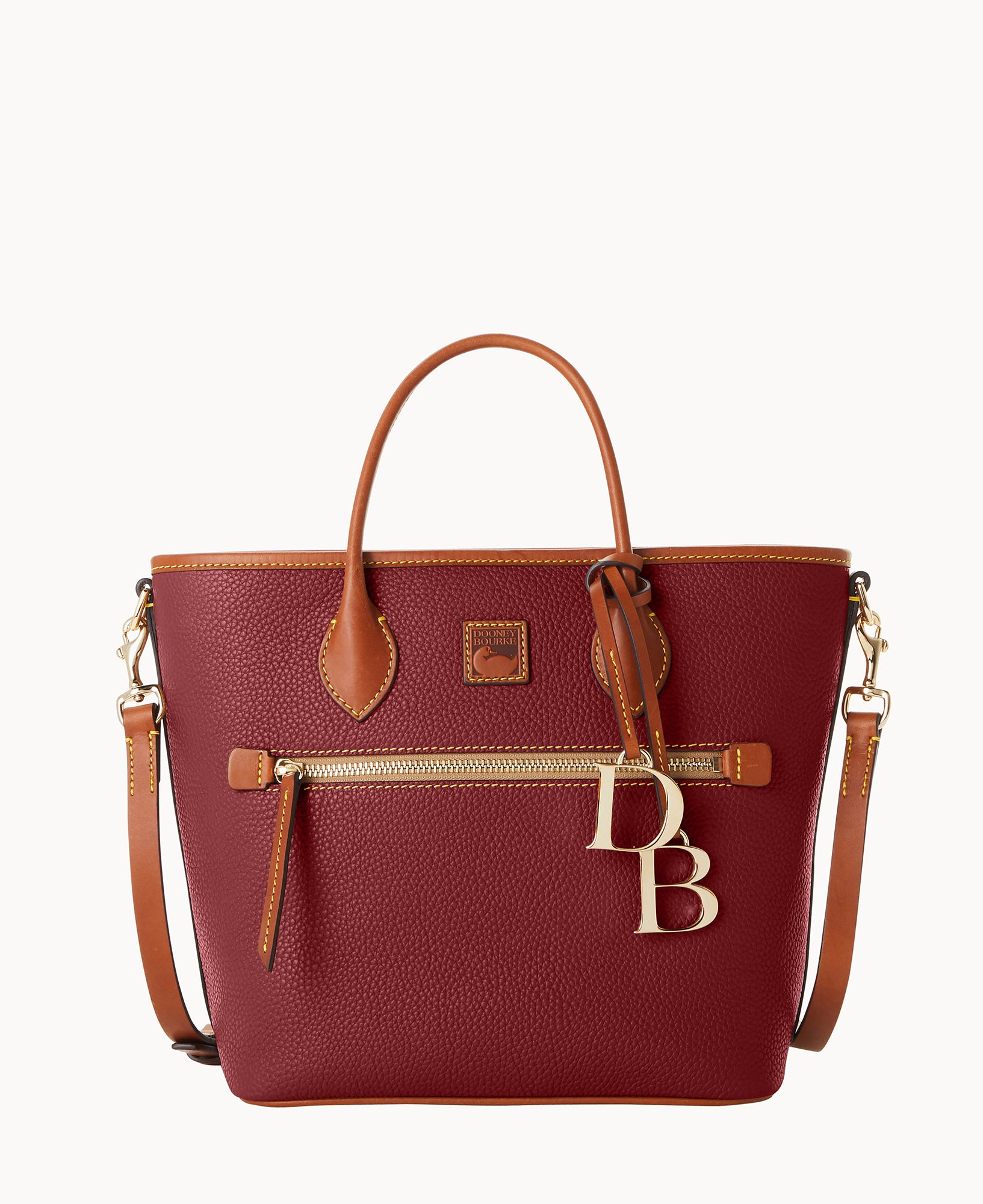 Pebble Grain Handle Tote - Image 17