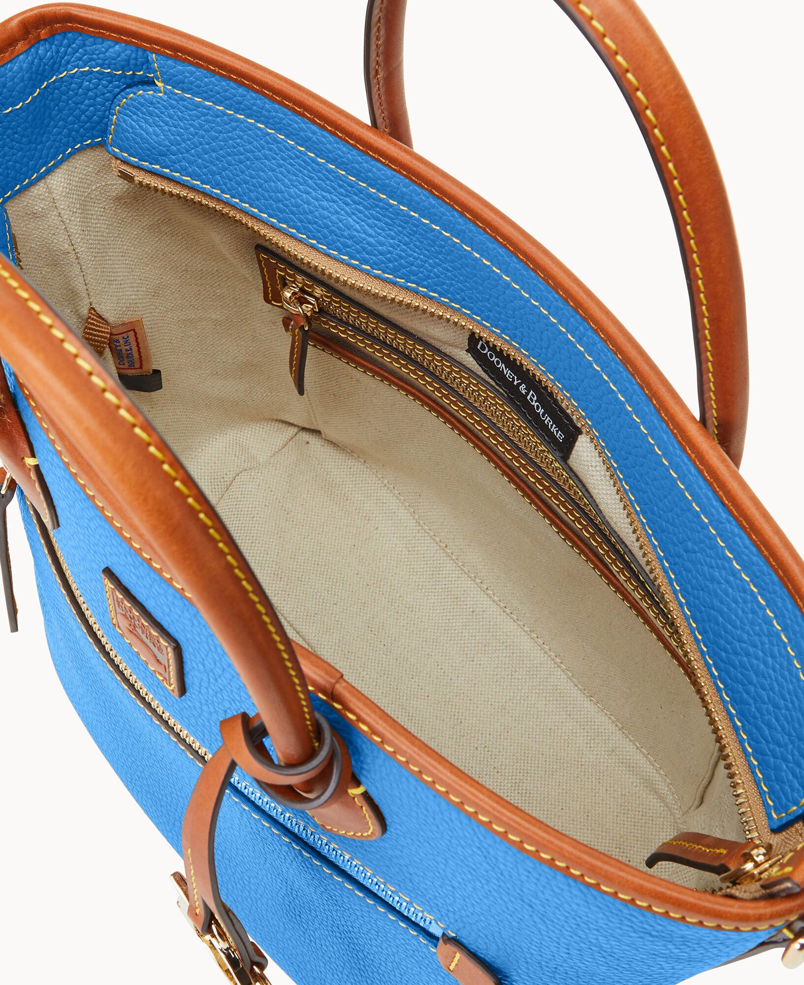 Pebble Grain Handle Tote - Image 27