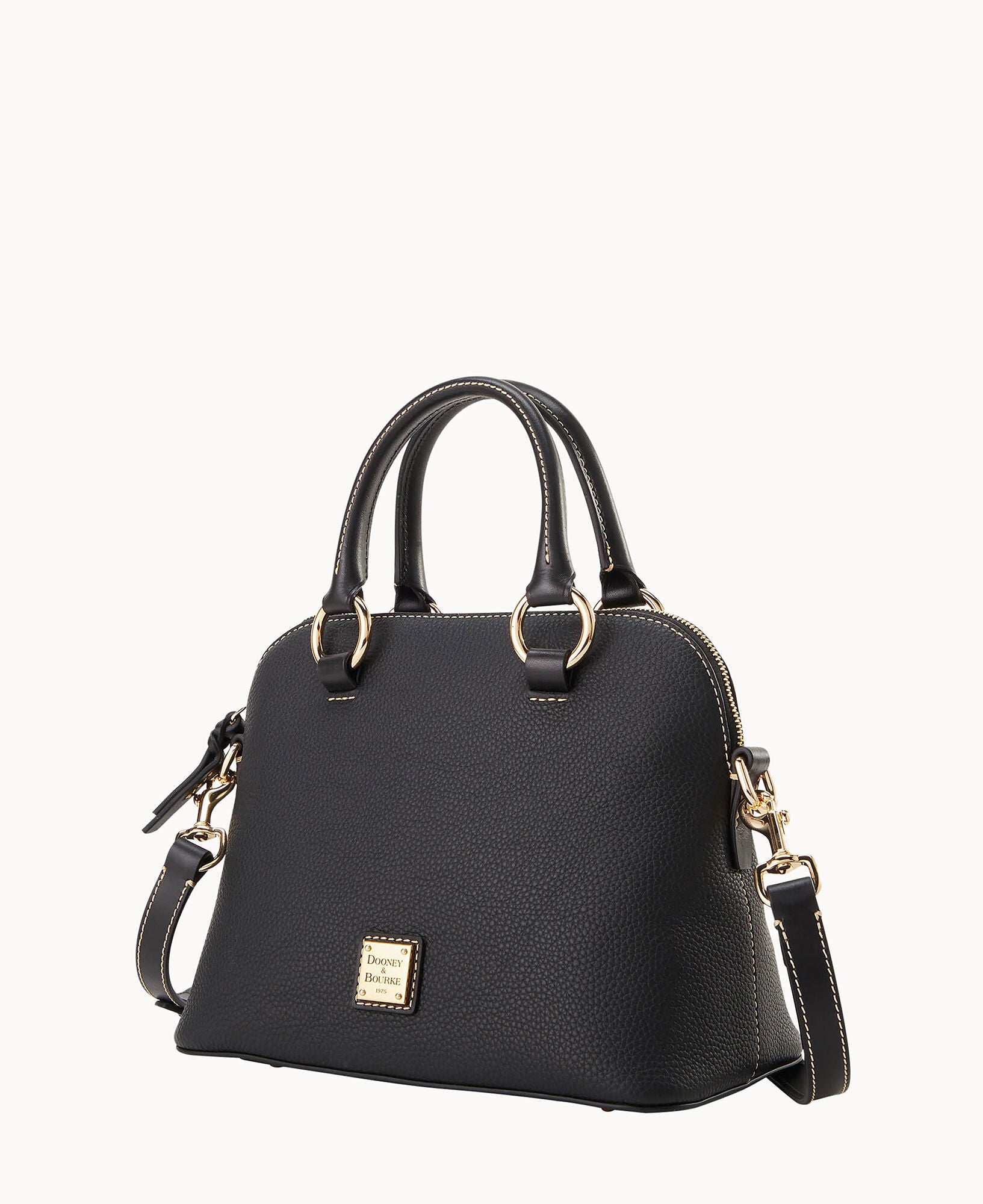 Pebble Grain Domed Satchel - Image 2