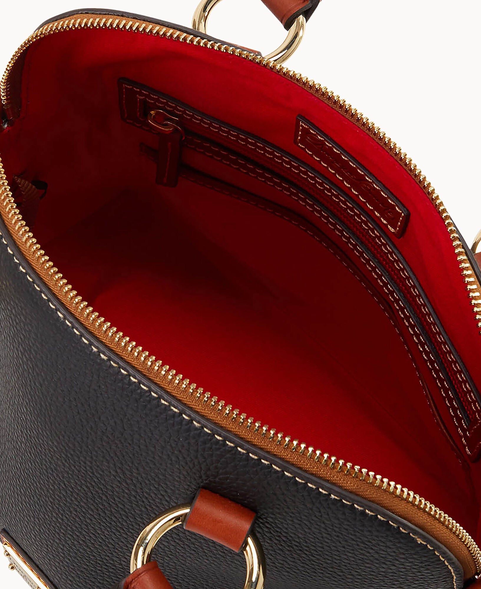 Pebble Grain Domed Satchel - Image 18