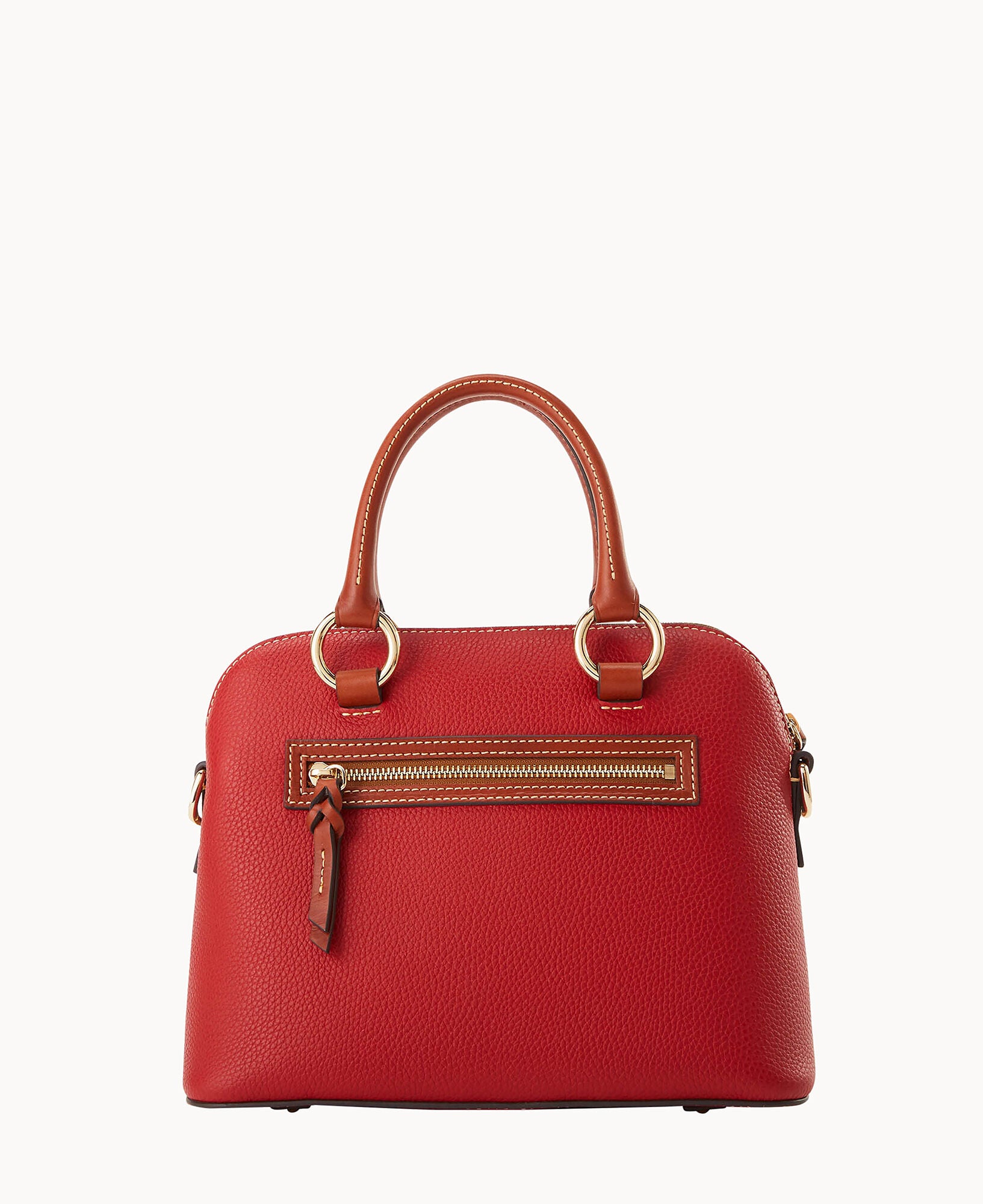Pebble Grain Domed Satchel - Image 14