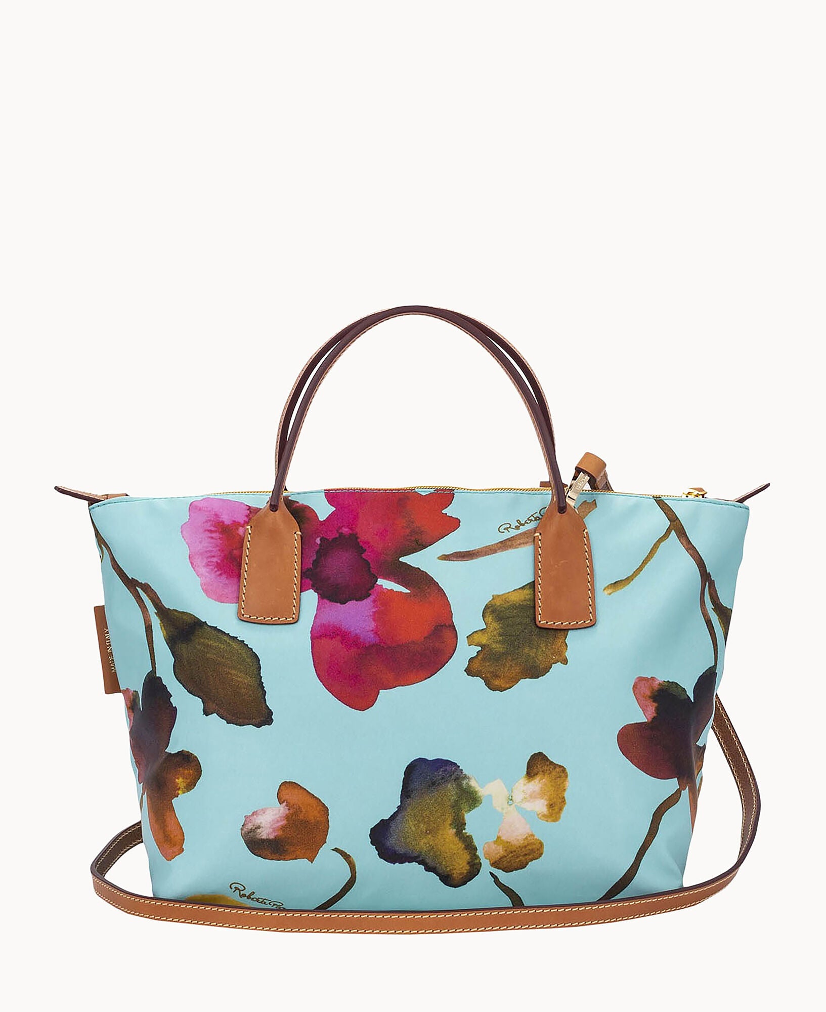 Roberta Pieri Flower Classic Small Robertina Tote - Image 22