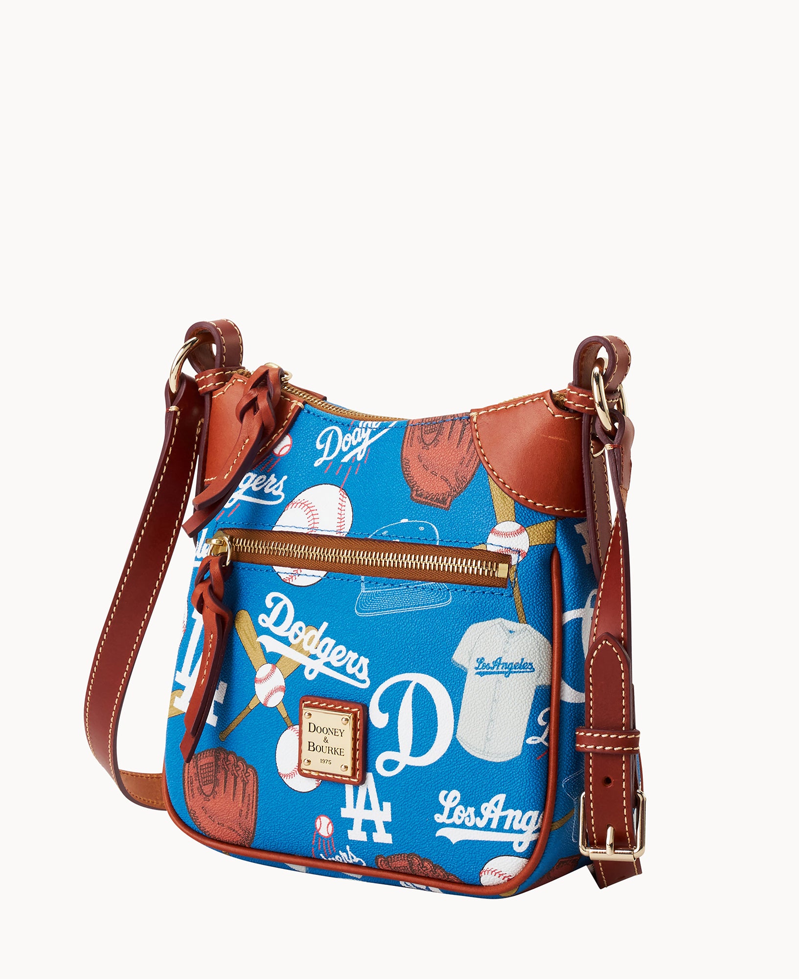 MLB Dodgers Front Zip Crossbody - Image 2
