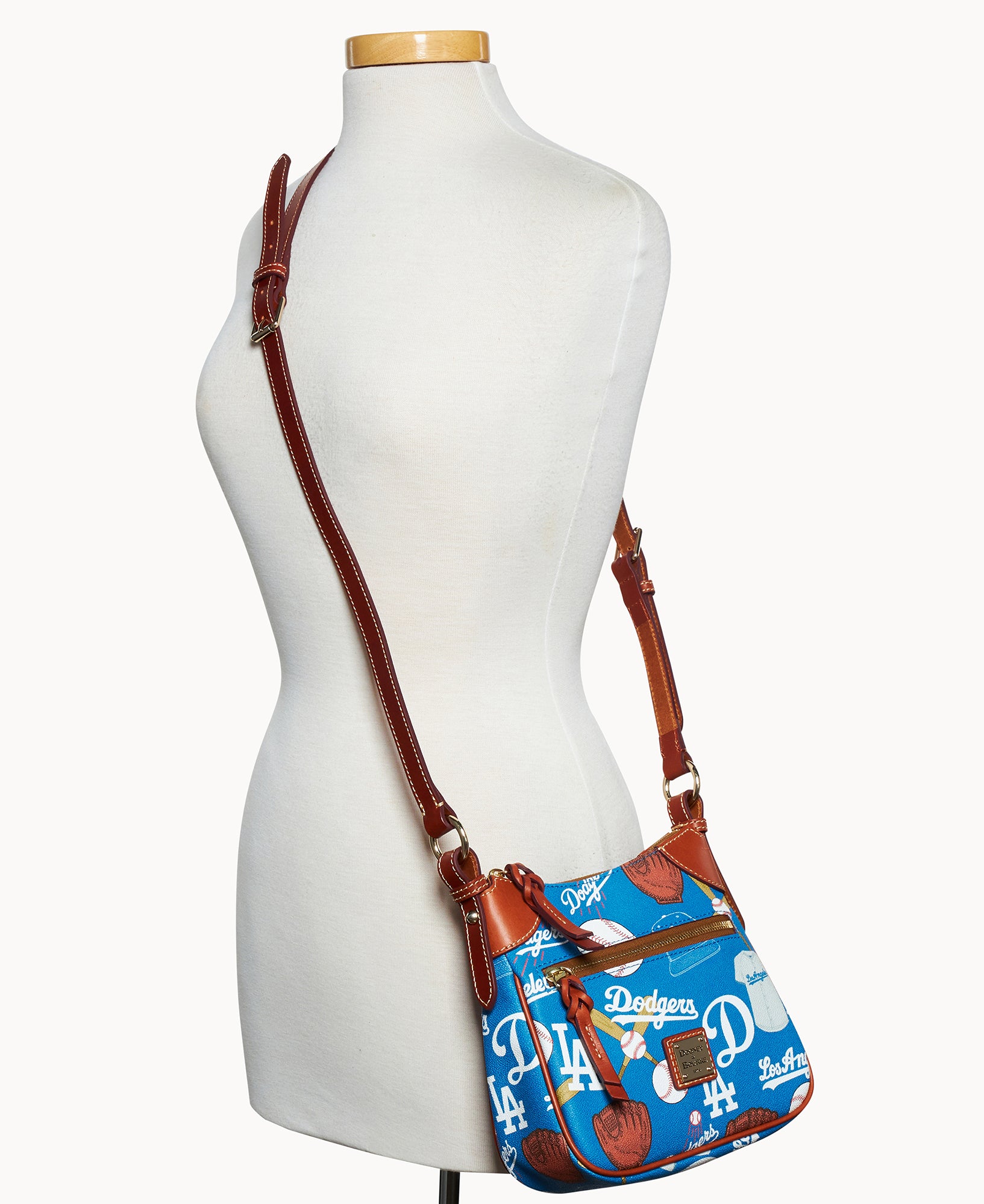 MLB Dodgers Front Zip Crossbody - Image 4