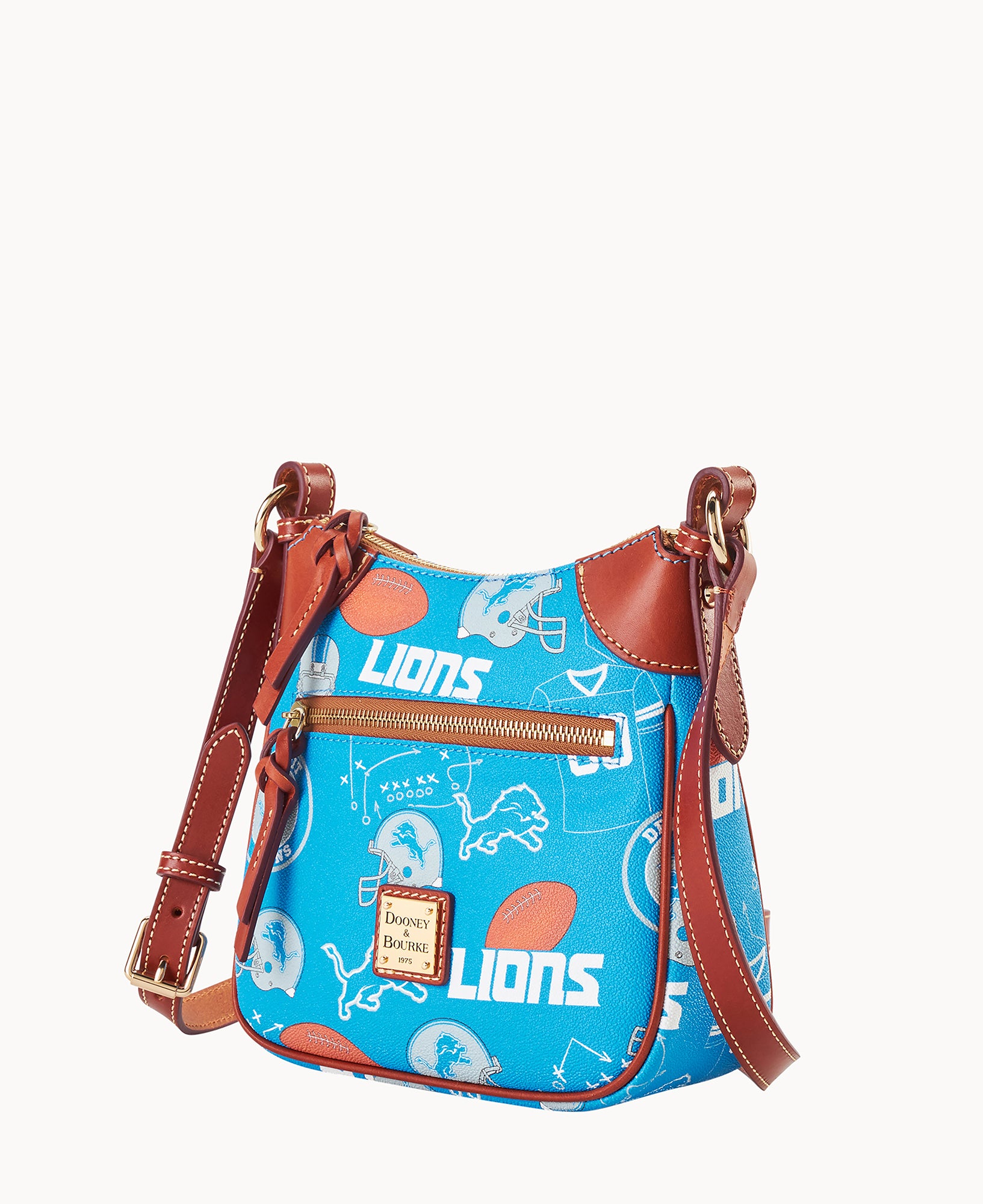 NFL Lions Front Zip Crossbody - Image 2